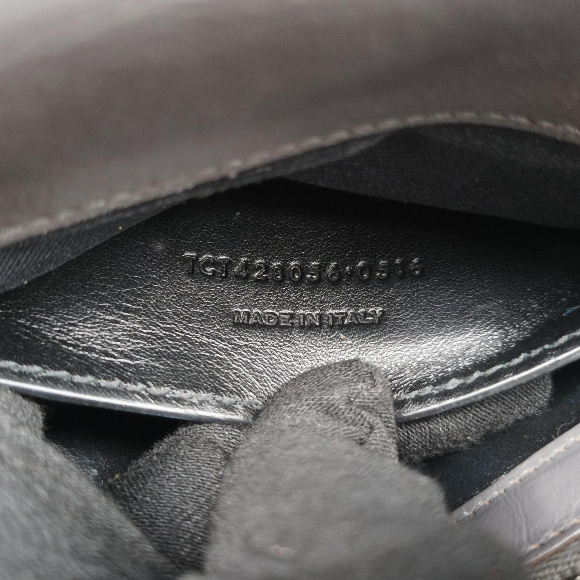 Vintage Yves Saint Laurent COLLEGE Grey Leather 428056 shoulderbag | stylenewstar