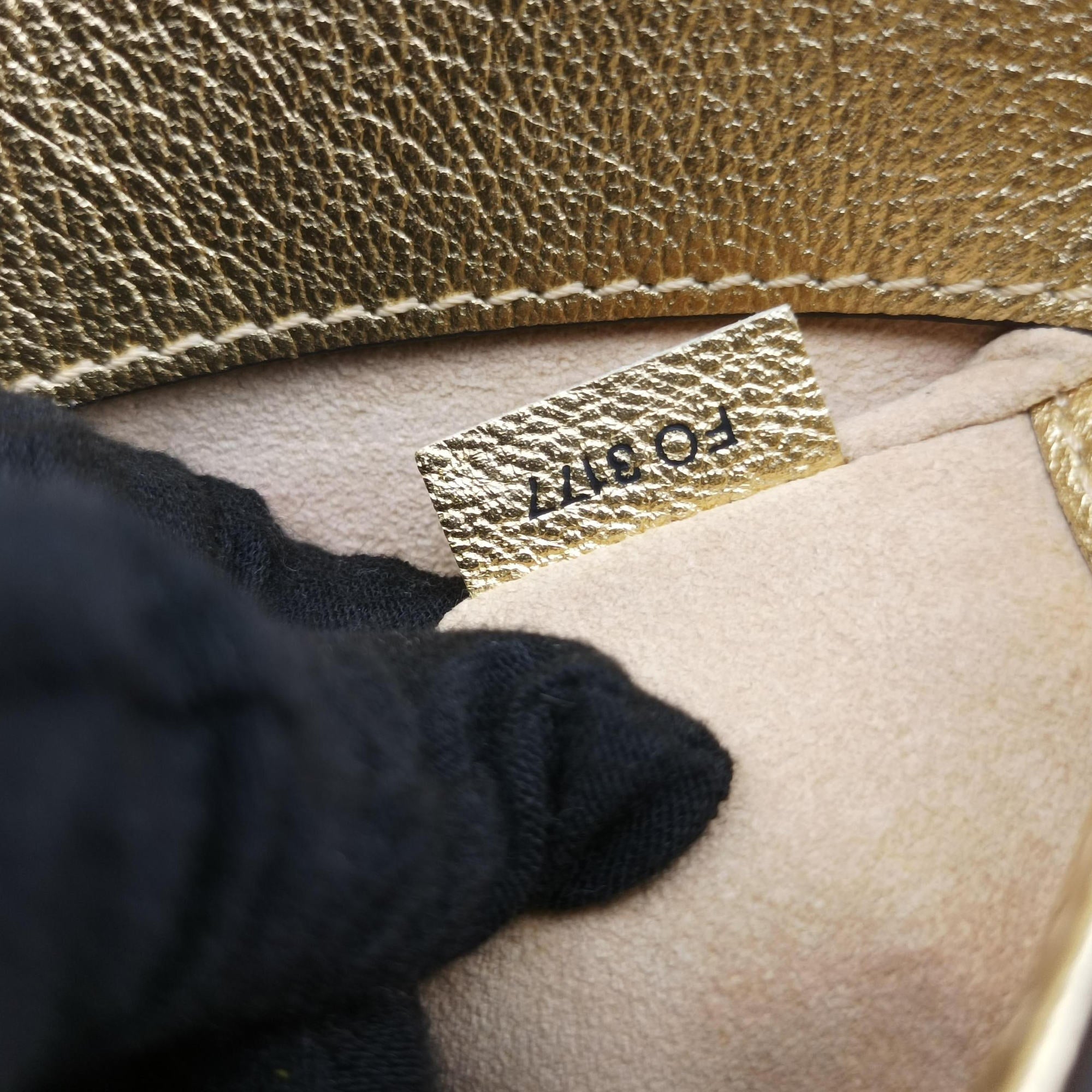 Pre-owned Louis Vuitton Very Chain Golden Leather M43202 shoulderbag | stylenewstar
