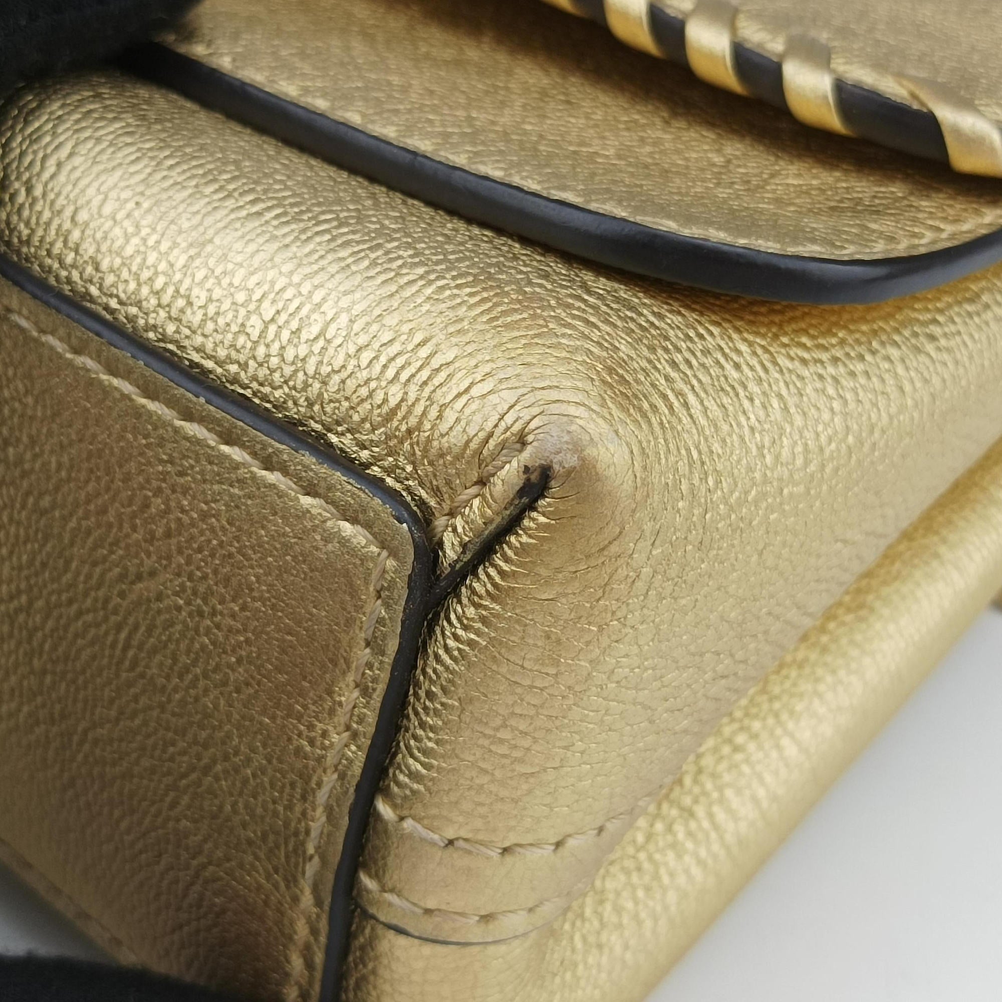 Pre-owned Louis Vuitton Very Chain Golden Leather M43202 shoulderbag | stylenewstar