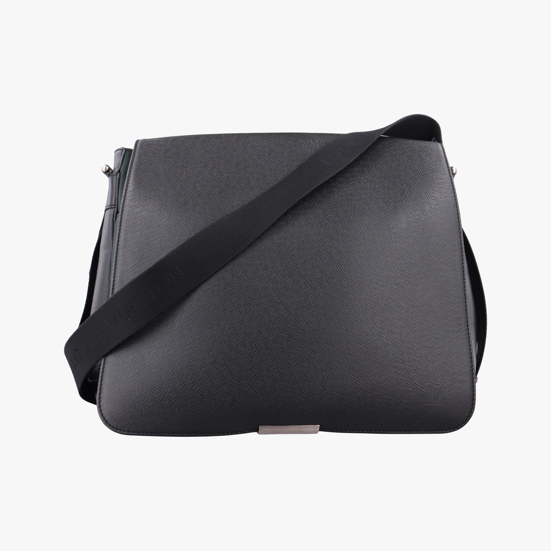 Pre-owned Louis Vuitton Viktor Ardoise Taiga x canvas M30142 crossbodybag | stylenewstar