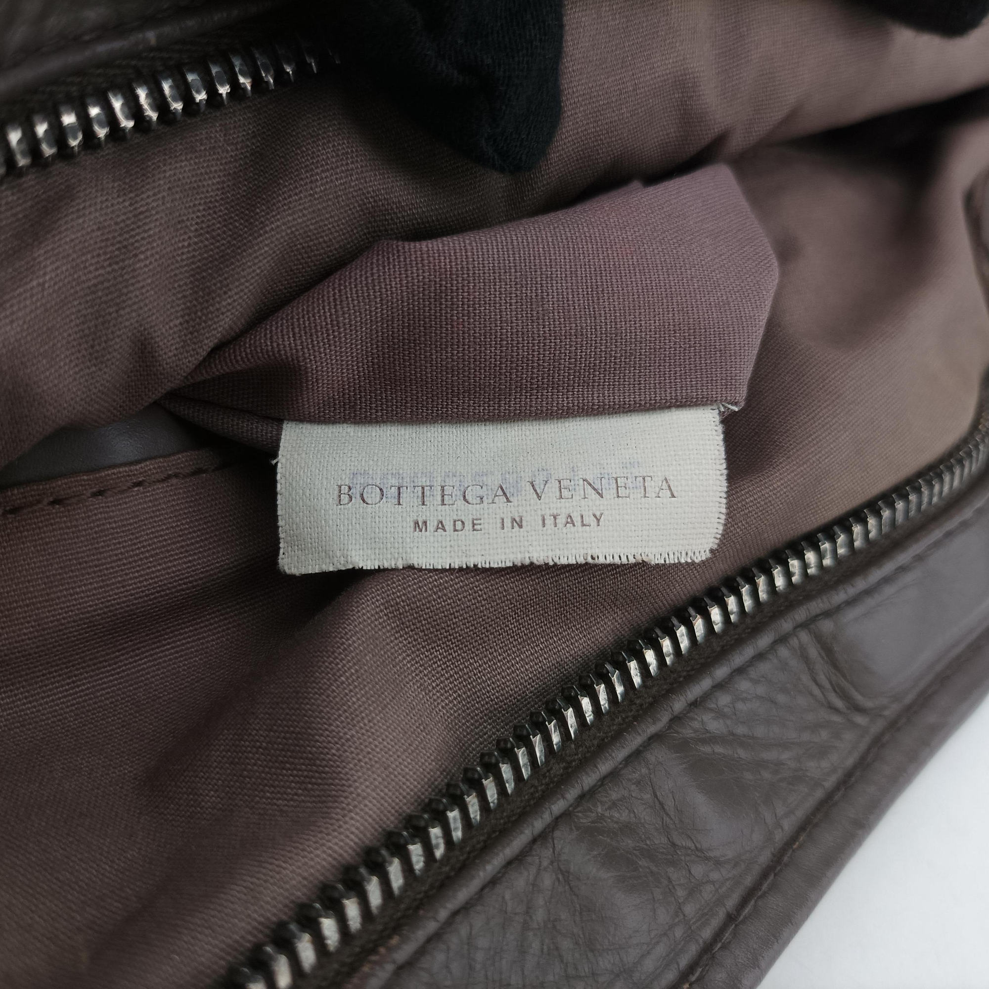 Pre-owned Bottega Veneta Intrecciato Brown lambskin  handbag | stylenewstar