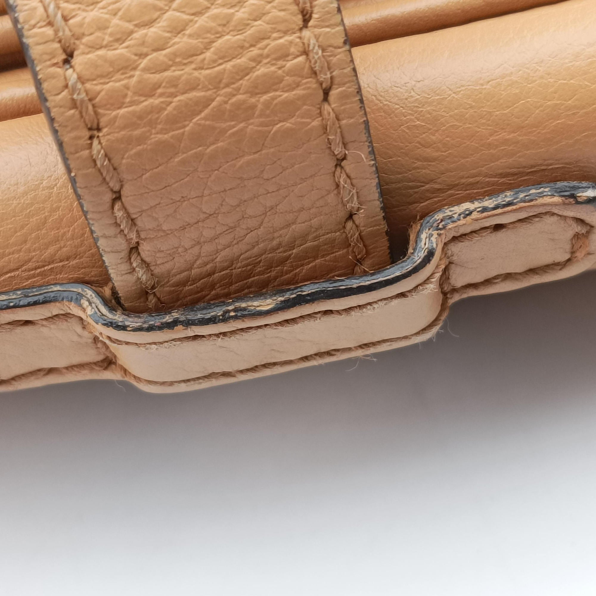Pre-owned Gucci Marrakech Messenger Brown canvasxLeather 257024 shoulderbag | stylenewstar