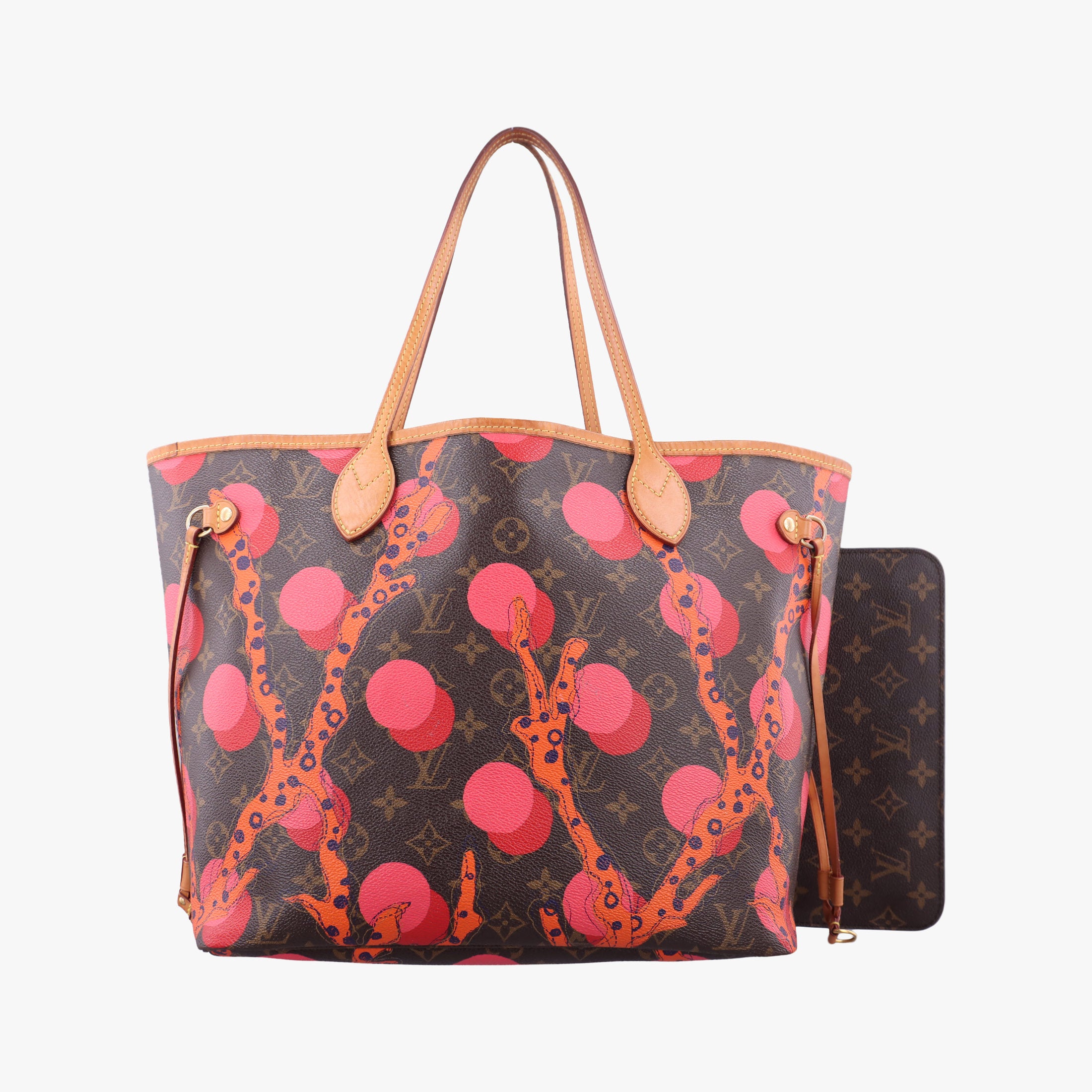 Pre-owned Louis Vuitton Neverfull MM brown×multi Monogram La Mage M41603 handbag | stylenewstar