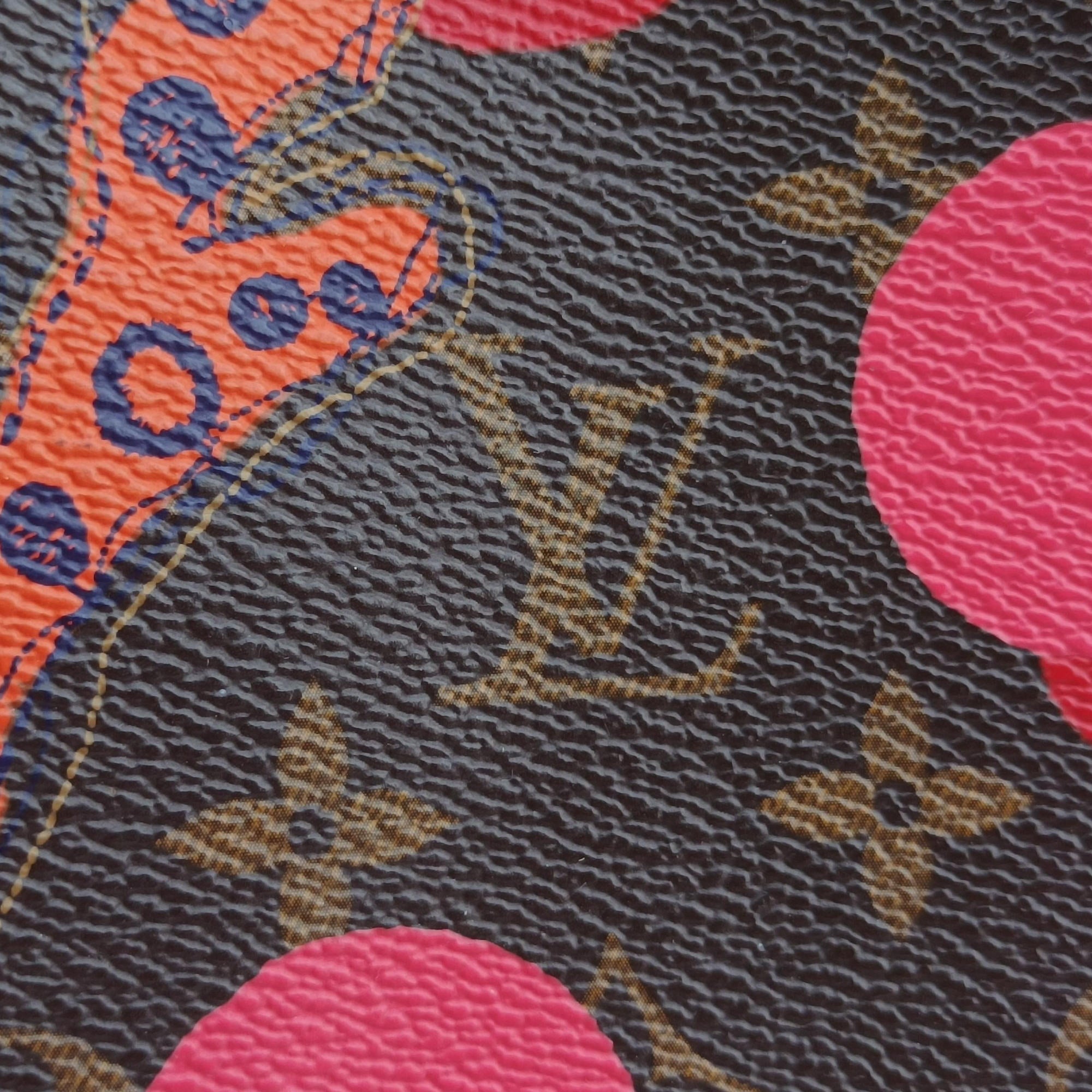 Pre-owned Louis Vuitton Neverfull MM brown×multi Monogram La Mage M41603 handbag | stylenewstar