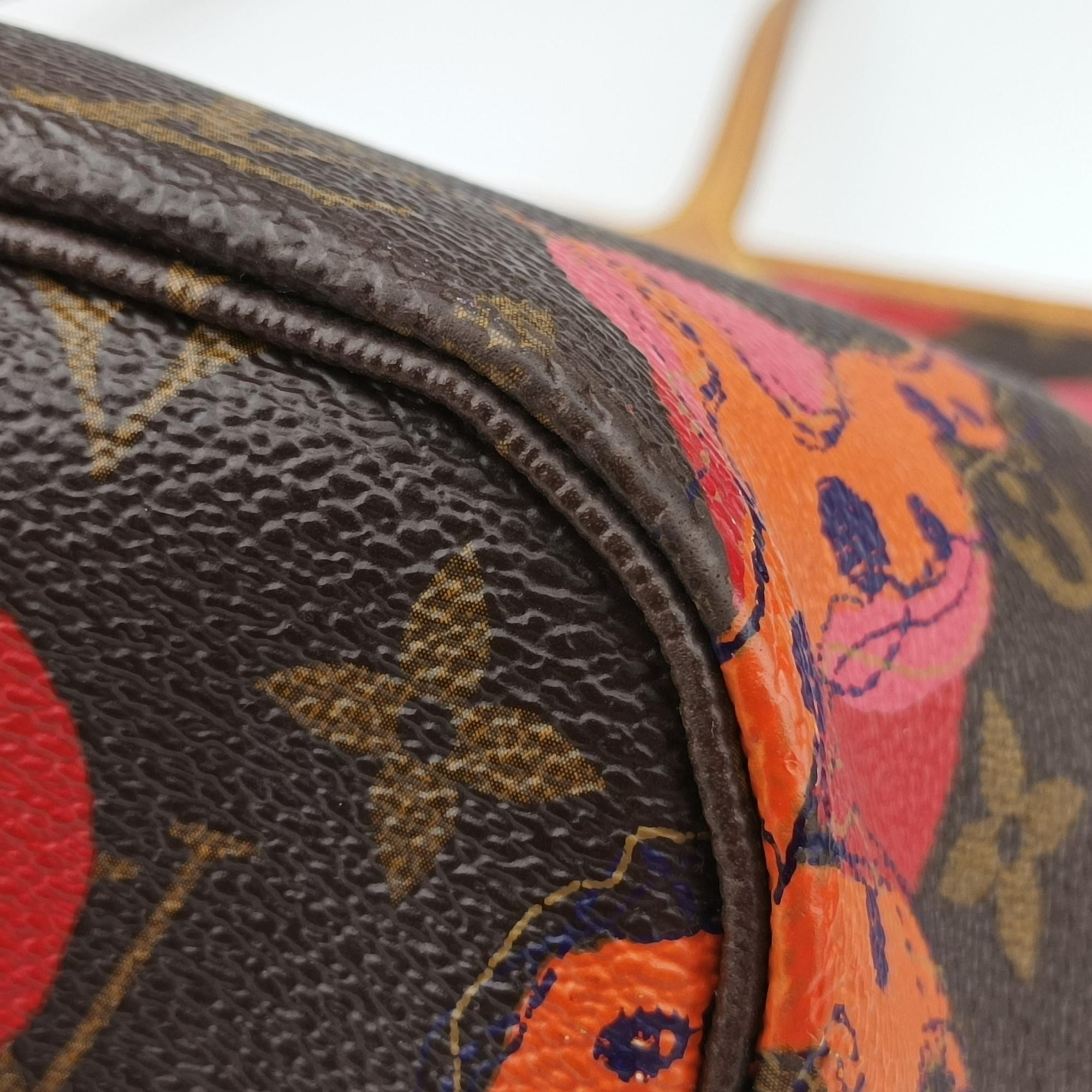 Pre-owned Louis Vuitton Neverfull MM brown×multi Monogram La Mage M41603 handbag | stylenewstar