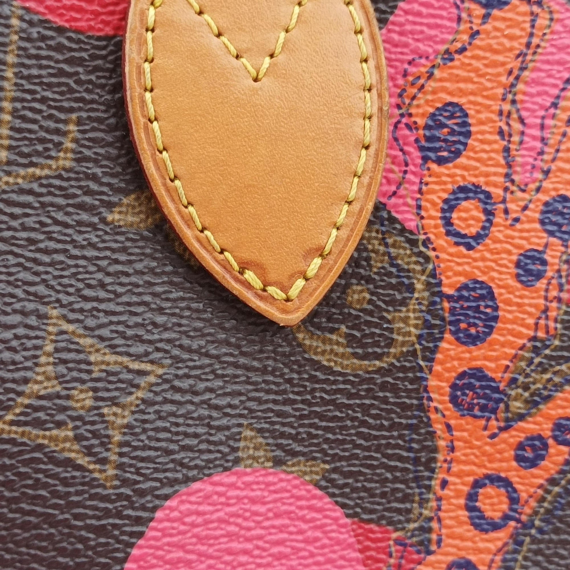 Pre-owned Louis Vuitton Neverfull MM brown×multi Monogram La Mage M41603 handbag | stylenewstar