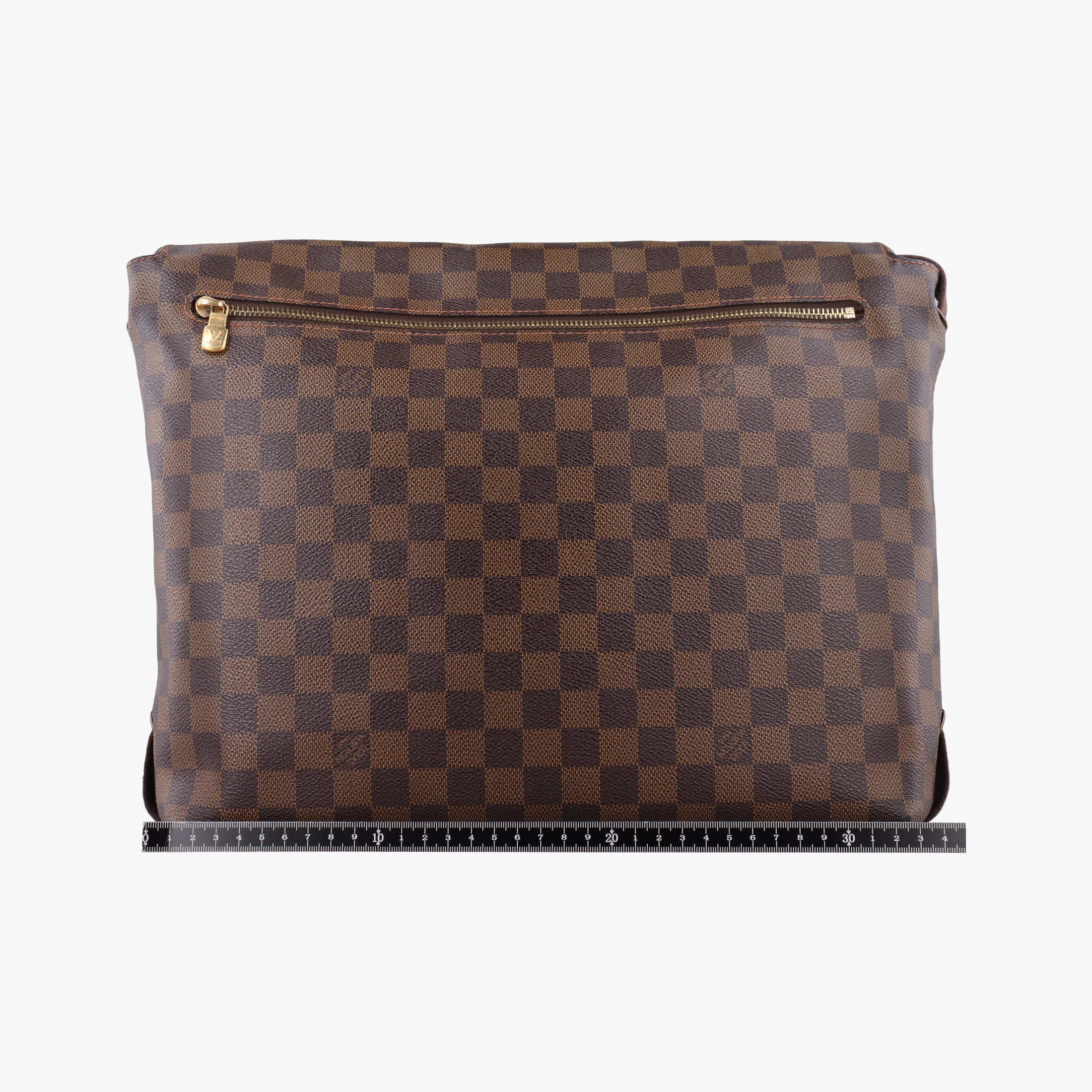 Pre-owned Louis Vuitton BROOKLYN MM EBENE Damier Canvas N51211 crossbodybag | stylenewstar