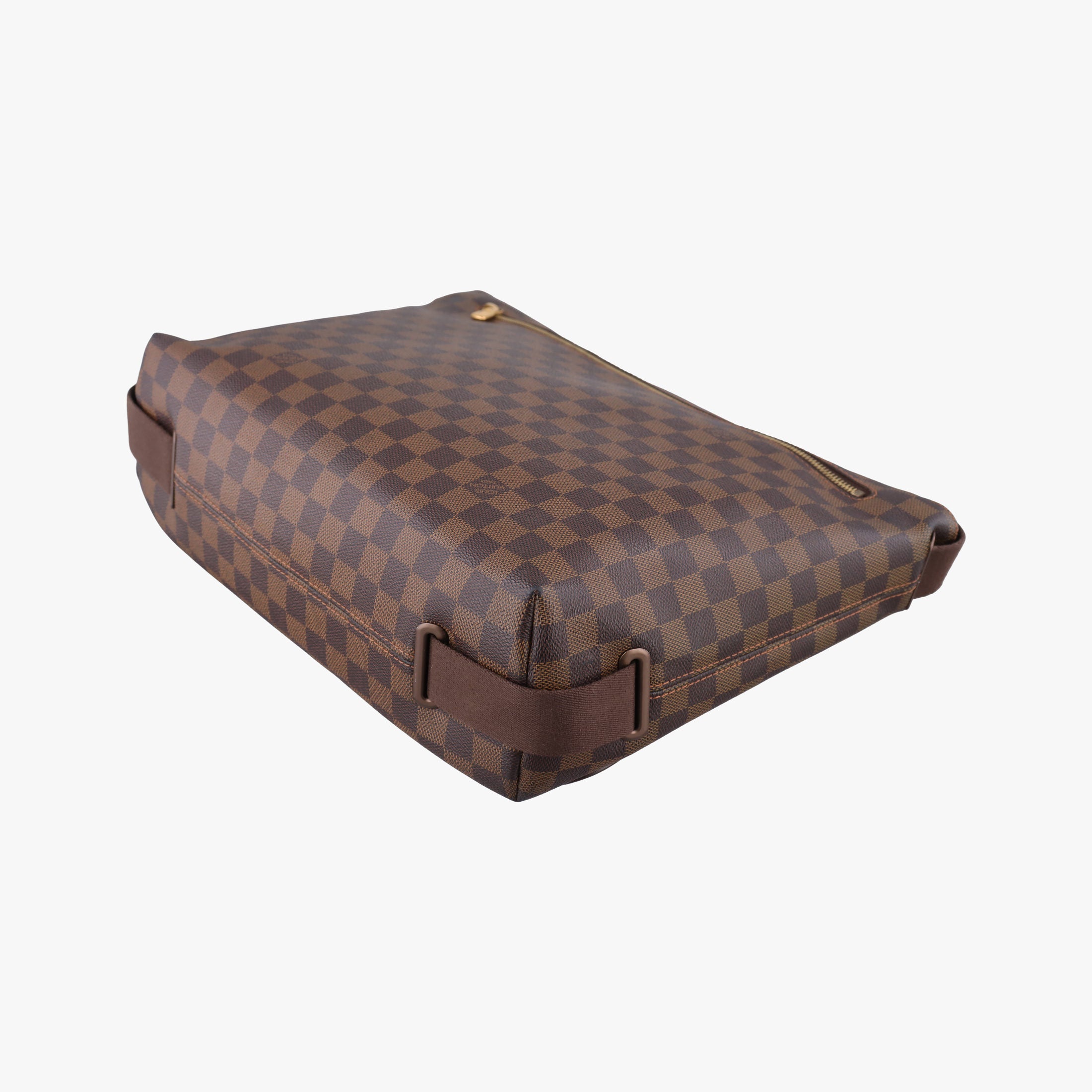 Pre-owned Louis Vuitton BROOKLYN MM EBENE Damier Canvas N51211 crossbodybag | stylenewstar
