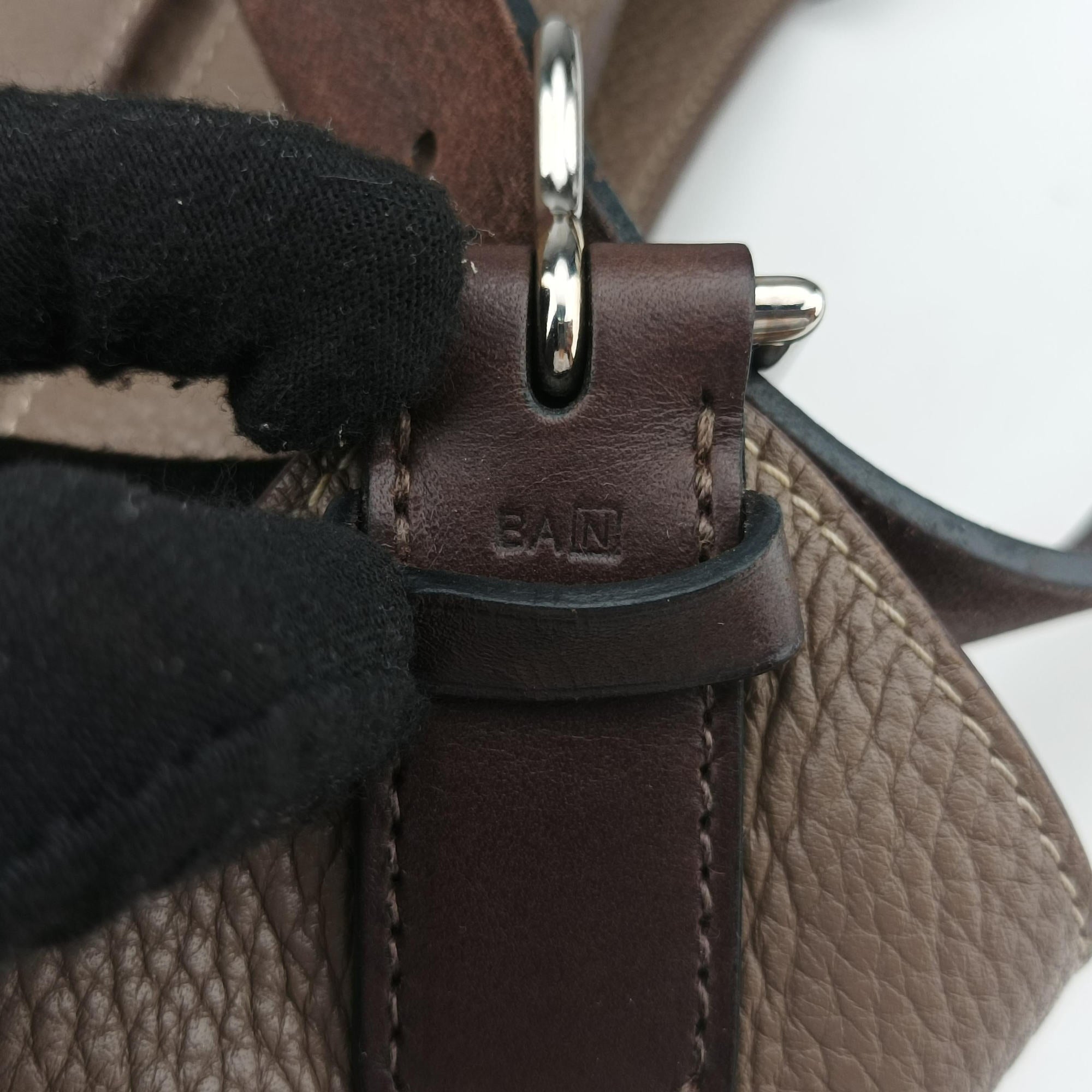 Vintage Hermes MarwariGM Etoupe Taurillon Clemence  shoulderbag | stylenewstar