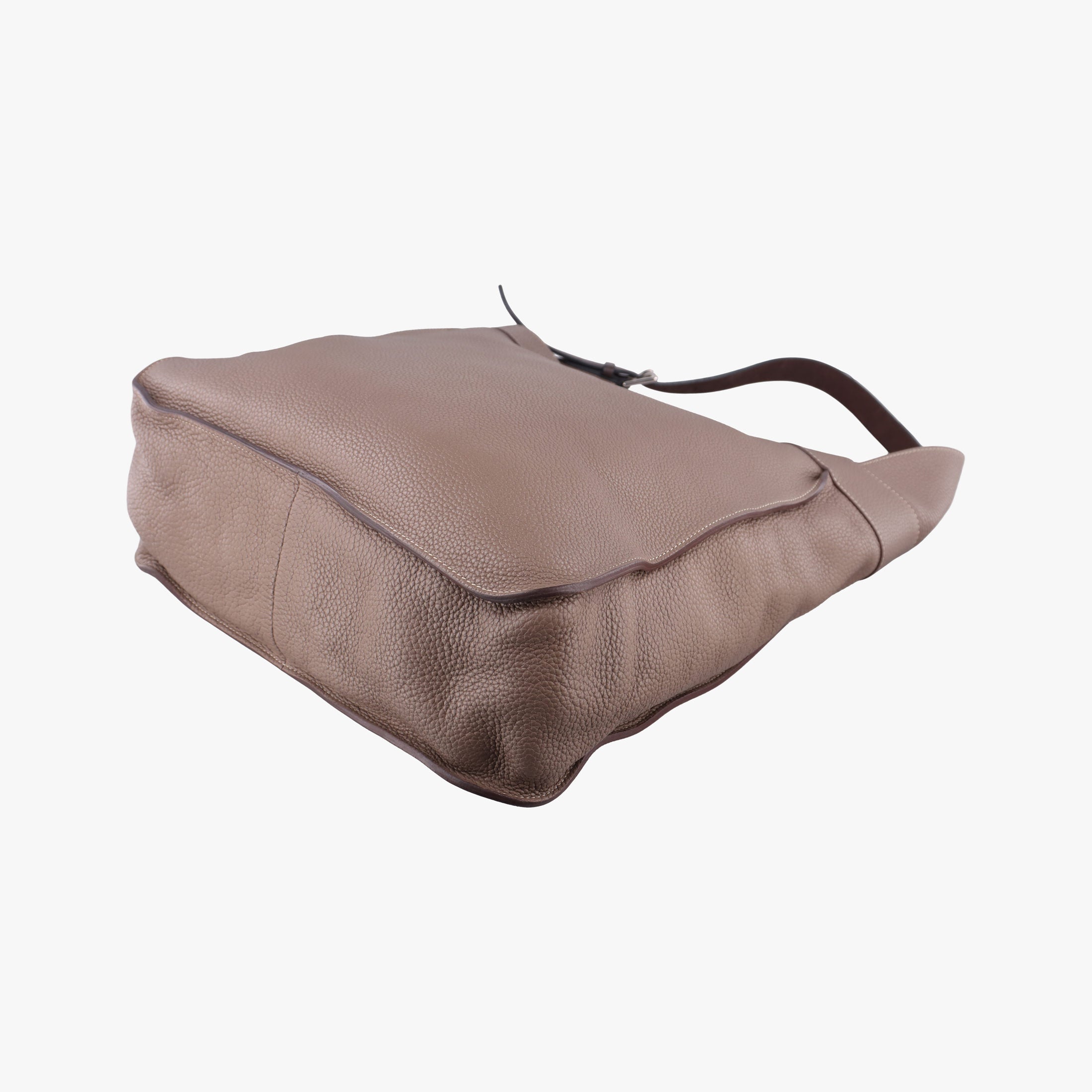 Vintage Hermes MarwariGM Etoupe Taurillon Clemence  shoulderbag | stylenewstar