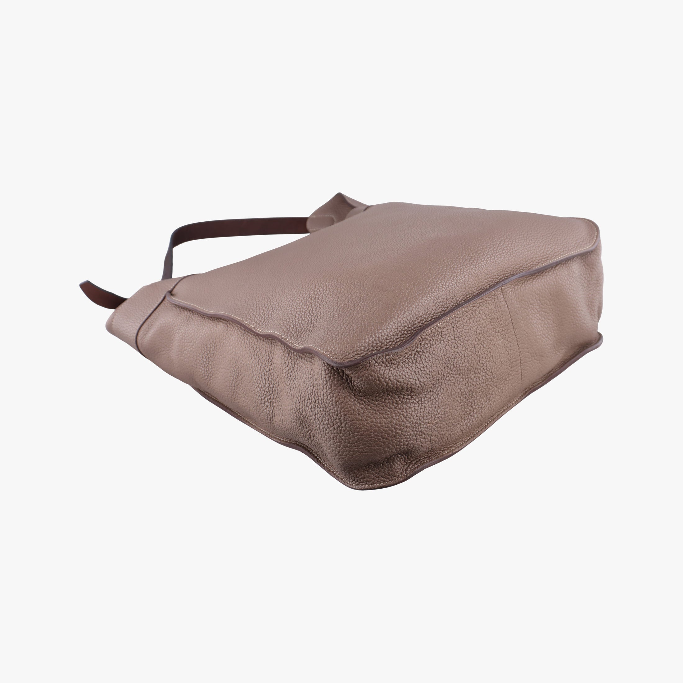 Vintage Hermes MarwariGM Etoupe Taurillon Clemence  shoulderbag | stylenewstar
