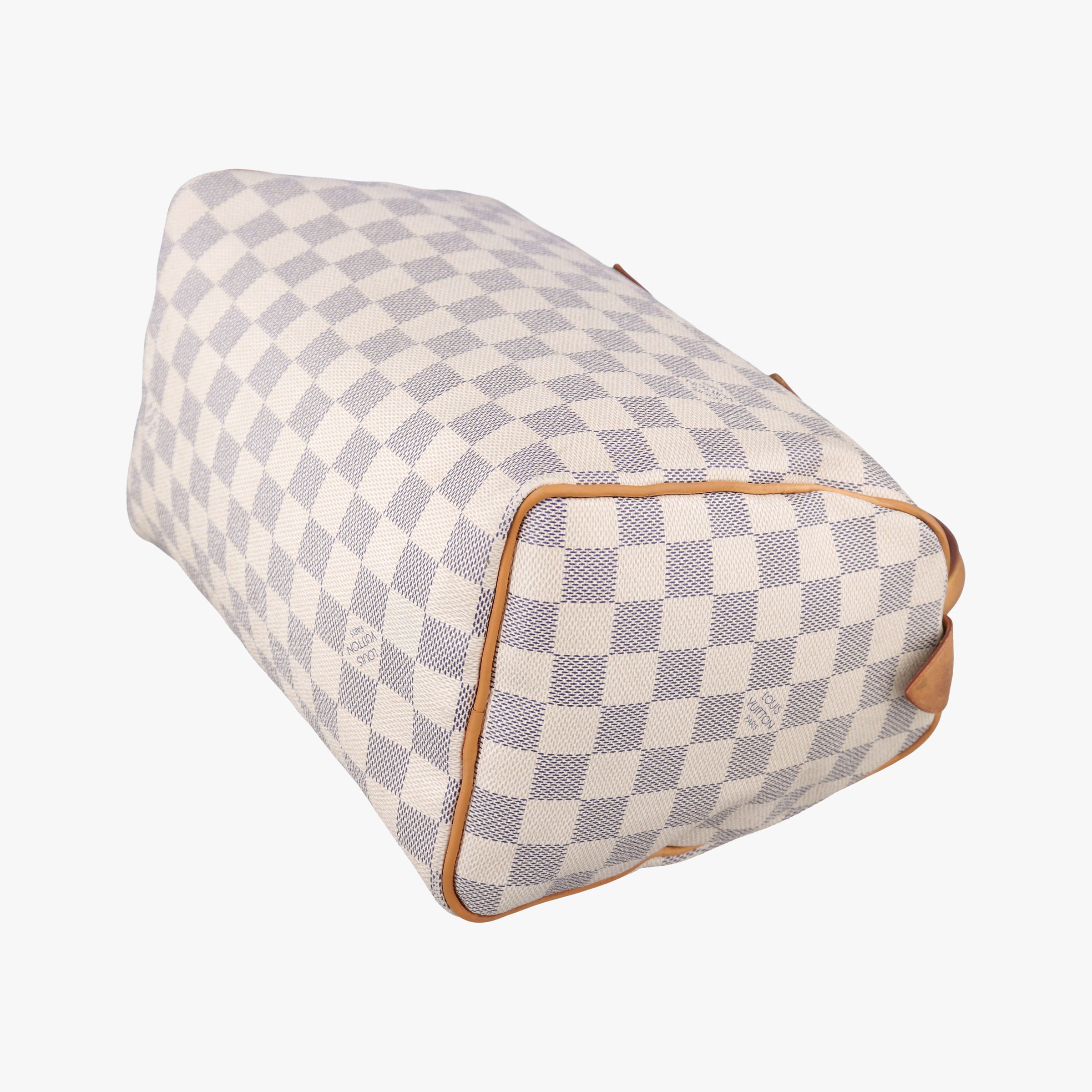 Pre-owned Louis Vuitton Speedy 25 AZUR Damier Canvas N41534 handbag | stylenewstar