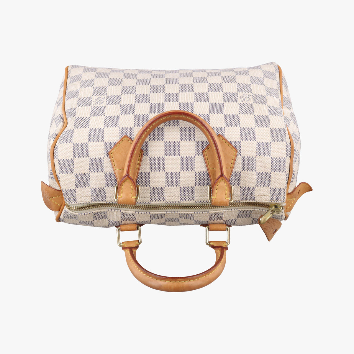 Pre-owned Louis Vuitton Speedy 25 AZUR Damier Canvas N41534 handbag | stylenewstar