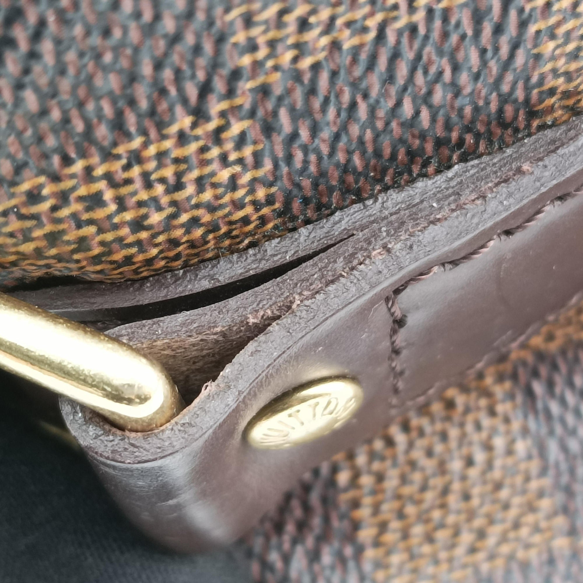 Pre-owned Louis Vuitton Keepall Bandouliere 55 EBENE Monogram Canvas N41414 shoulderbag | stylenewstar