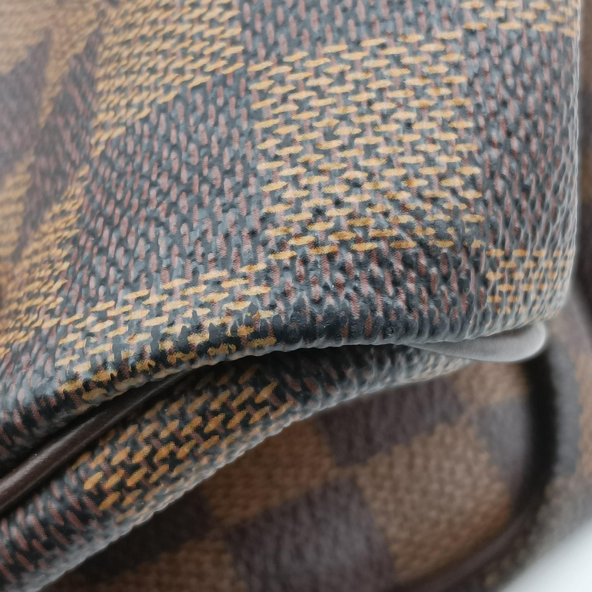 Pre-owned Louis Vuitton Keepall Bandouliere 55 EBENE Monogram Canvas N41414 shoulderbag | stylenewstar
