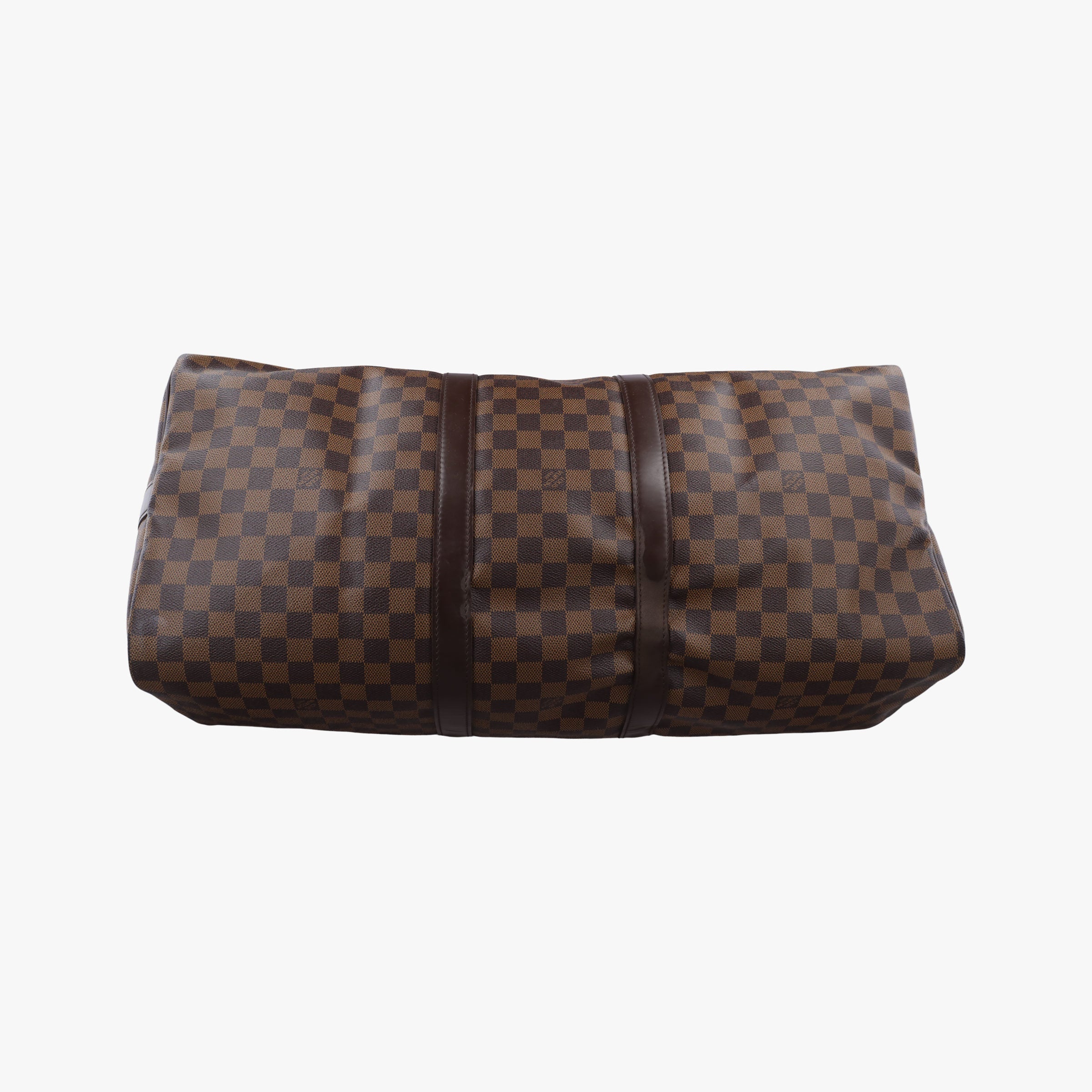 Pre-owned Louis Vuitton Keepall Bandouliere 55 EBENE Monogram Canvas N41414 shoulderbag | stylenewstar