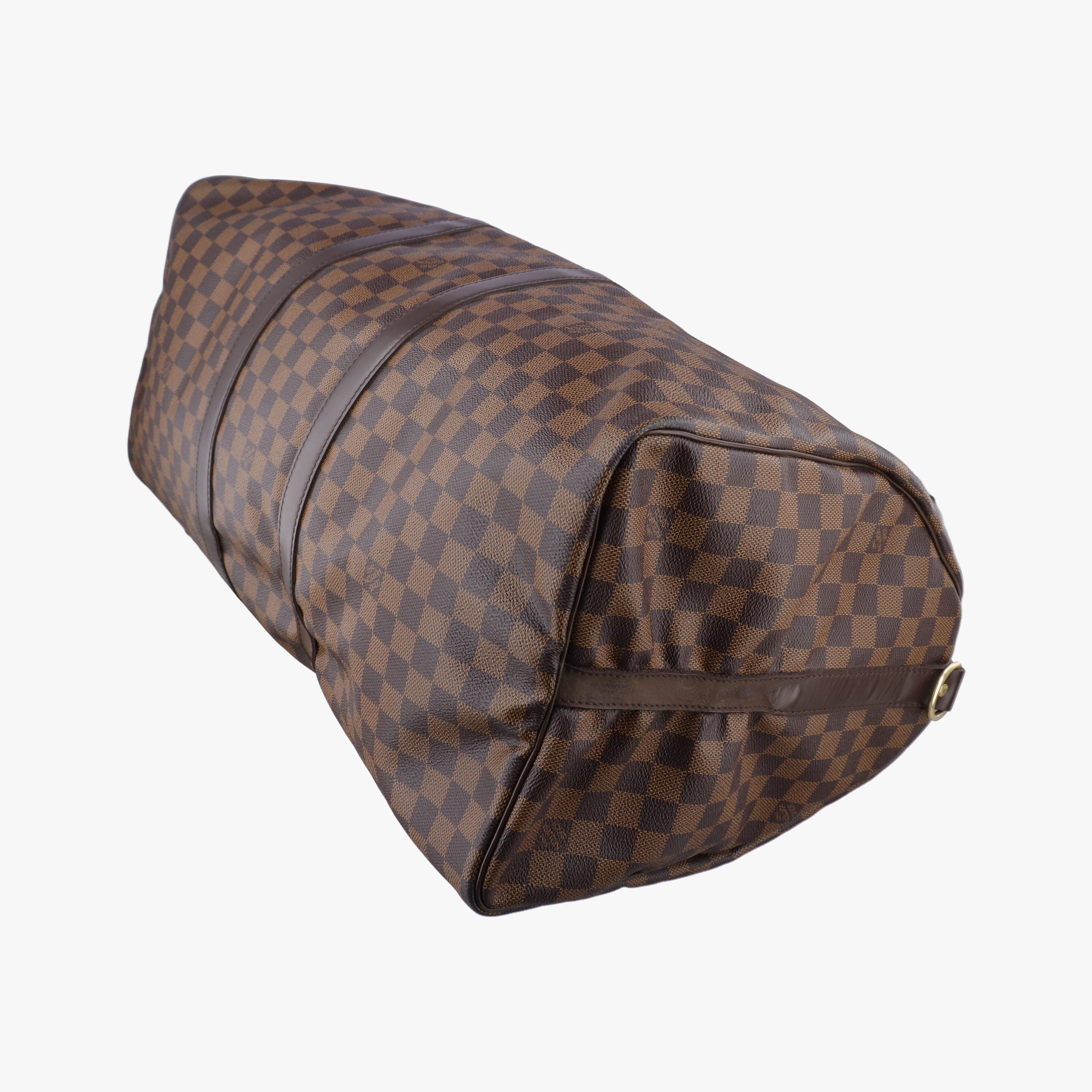 Pre-owned Louis Vuitton Keepall Bandouliere 55 EBENE Monogram Canvas N41414 shoulderbag | stylenewstar