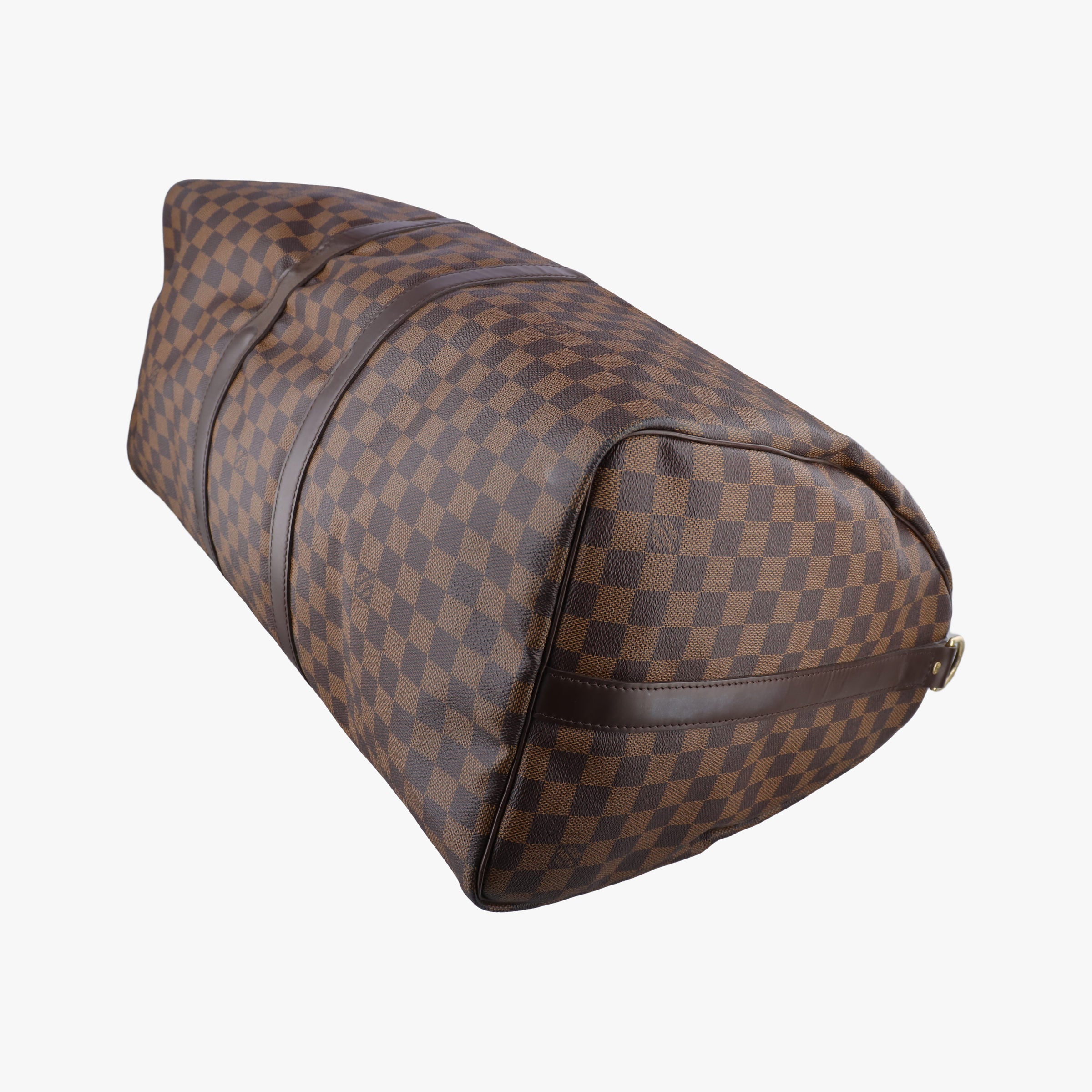 Pre-owned Louis Vuitton Keepall Bandouliere 55 EBENE Monogram Canvas N41414 shoulderbag | stylenewstar