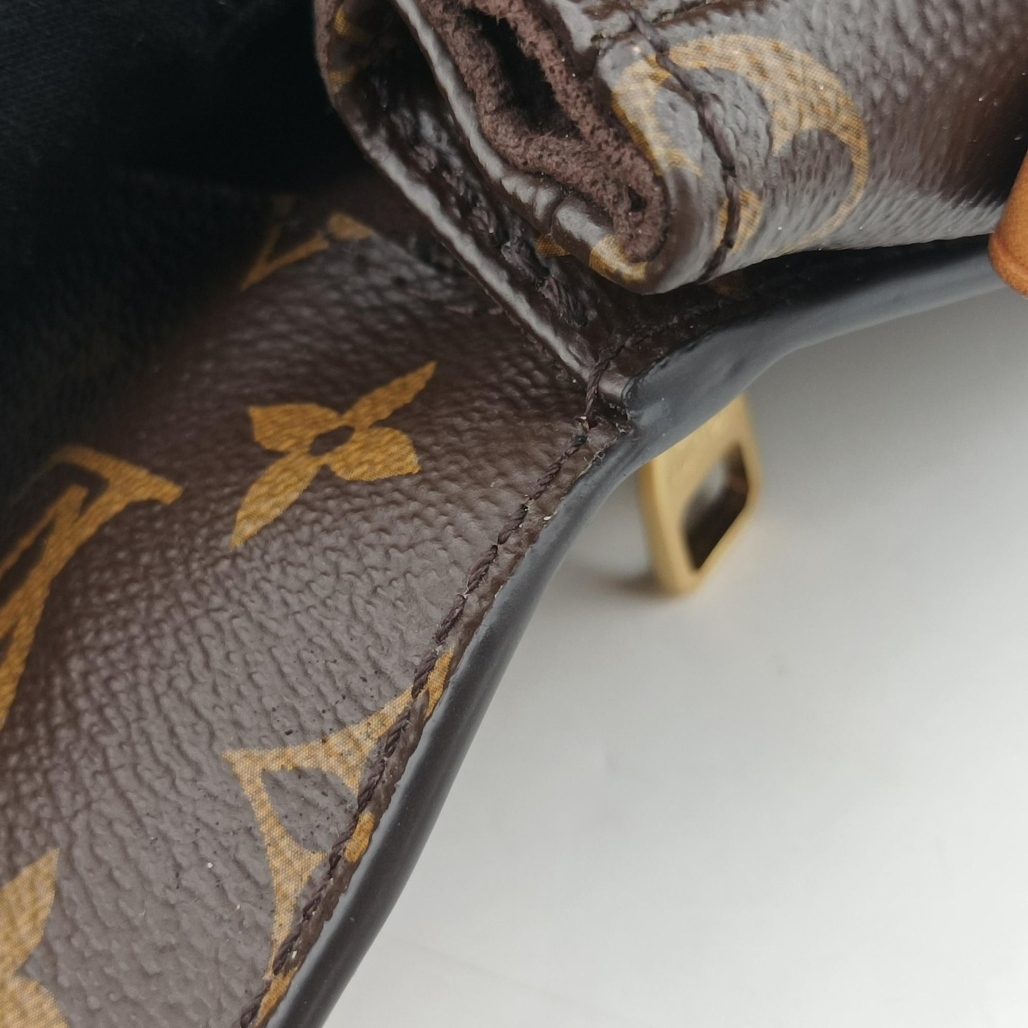 Pre-owned Louis Vuitton Pochette Metis MM Brown Monogram Canvas M44875 shoulderbag | stylenewstar