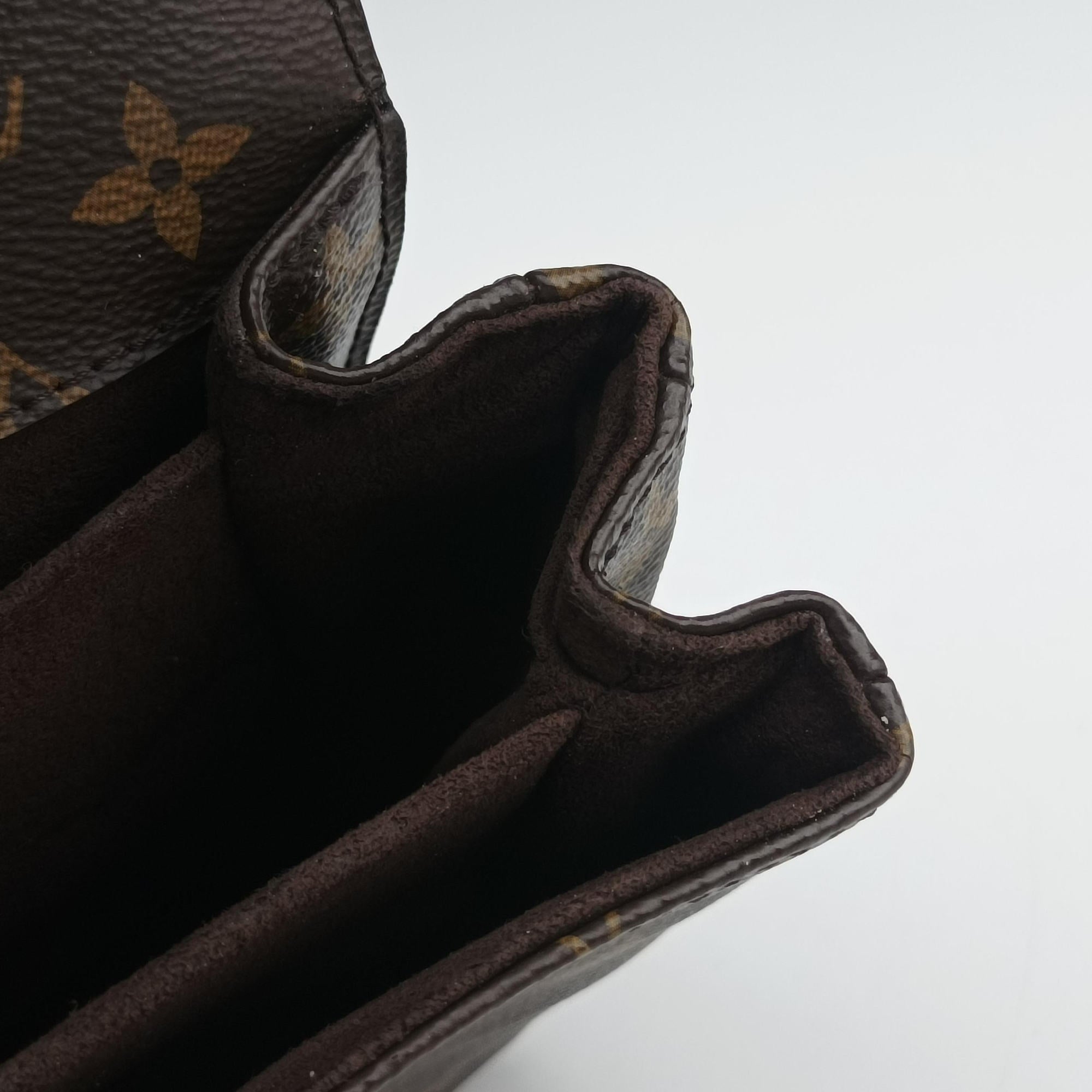 Pre-owned Louis Vuitton Pochette Metis MM Brown Monogram Canvas M44875 shoulderbag | stylenewstar