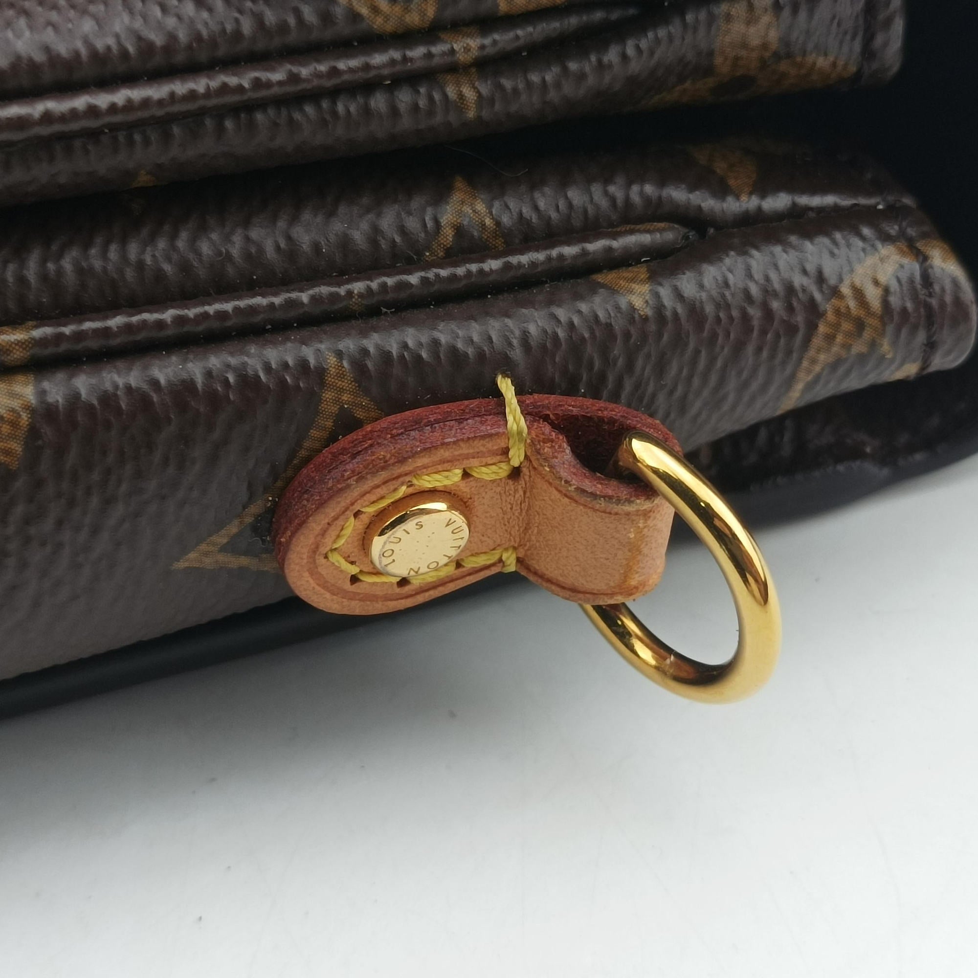 Pre-owned Louis Vuitton Pochette Metis MM Brown Monogram Canvas M44875 shoulderbag | stylenewstar