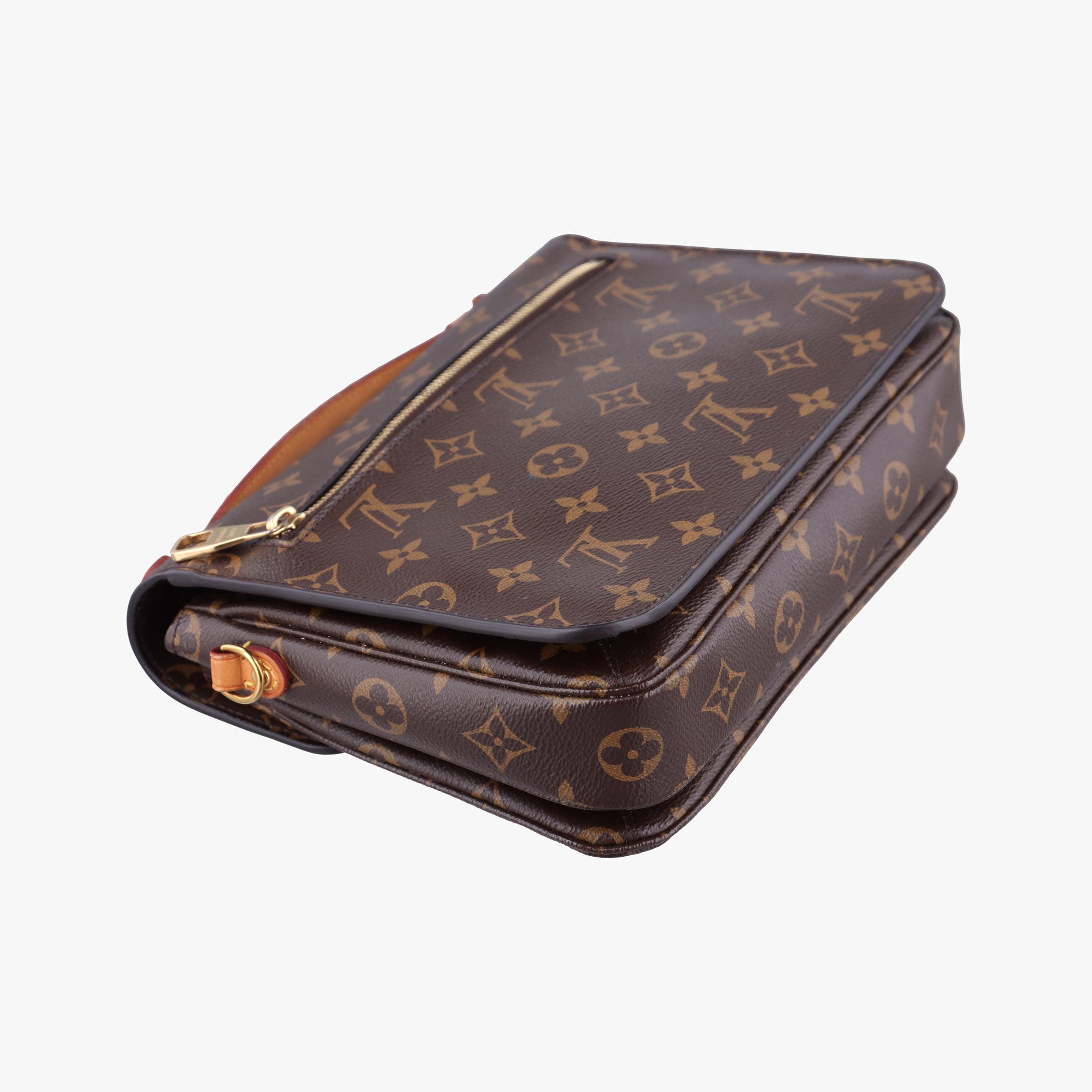 Pre-owned Louis Vuitton Pochette Metis MM Brown Monogram Canvas M44875 shoulderbag | stylenewstar