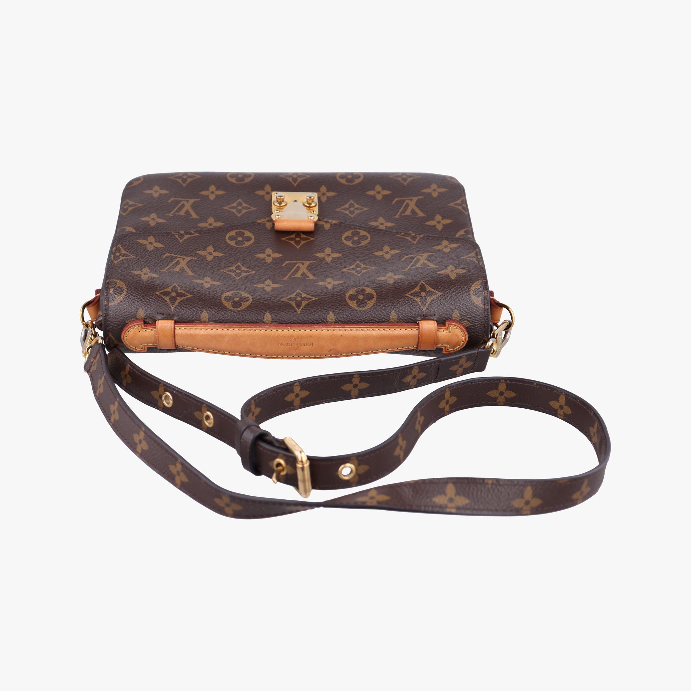Pre-owned Louis Vuitton Pochette Metis MM Brown Monogram Canvas M44875 shoulderbag | stylenewstar