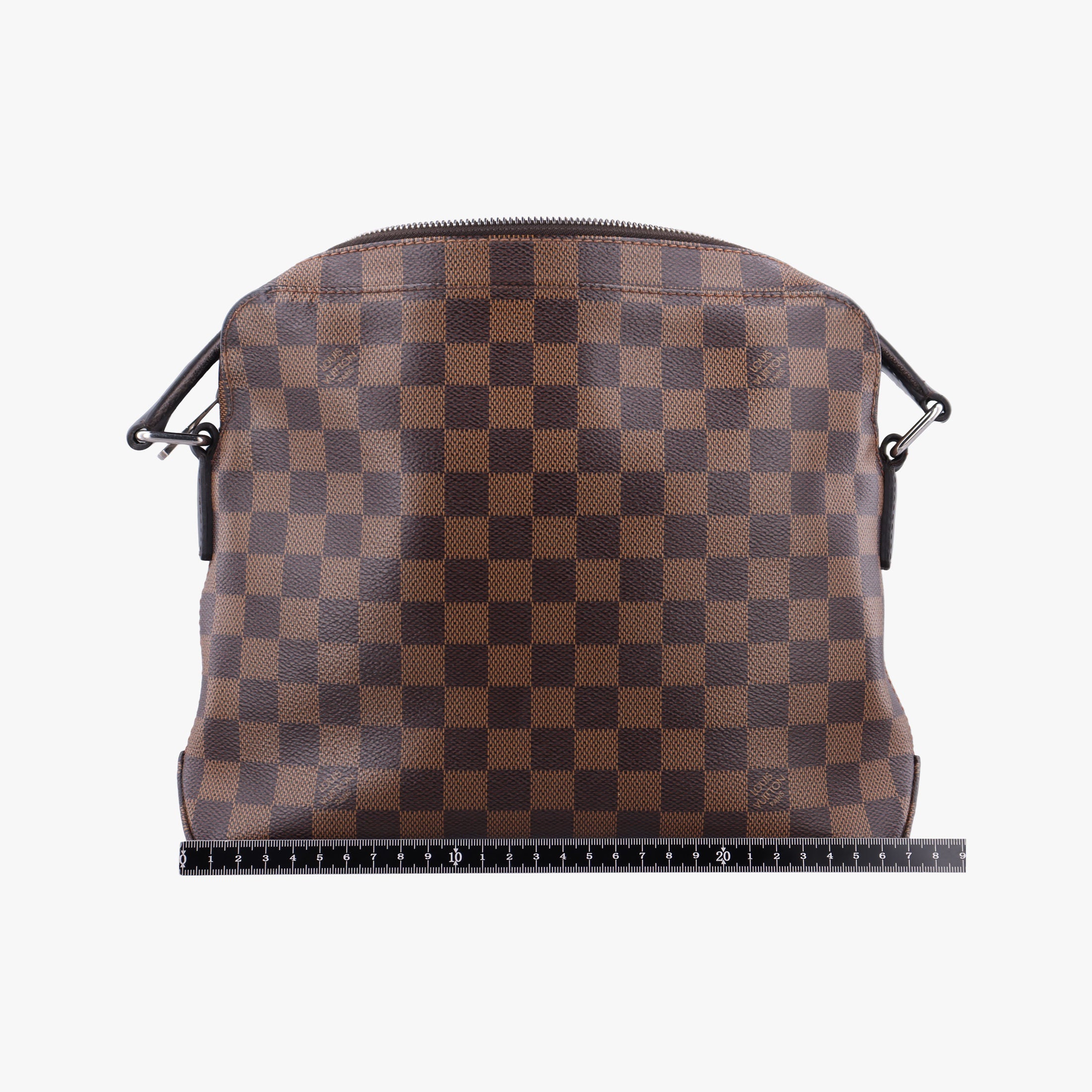 Pre-owned Louis Vuitton Jake messenger PM EBENE Damier Canvas N41568 shoulderbag | stylenewstar