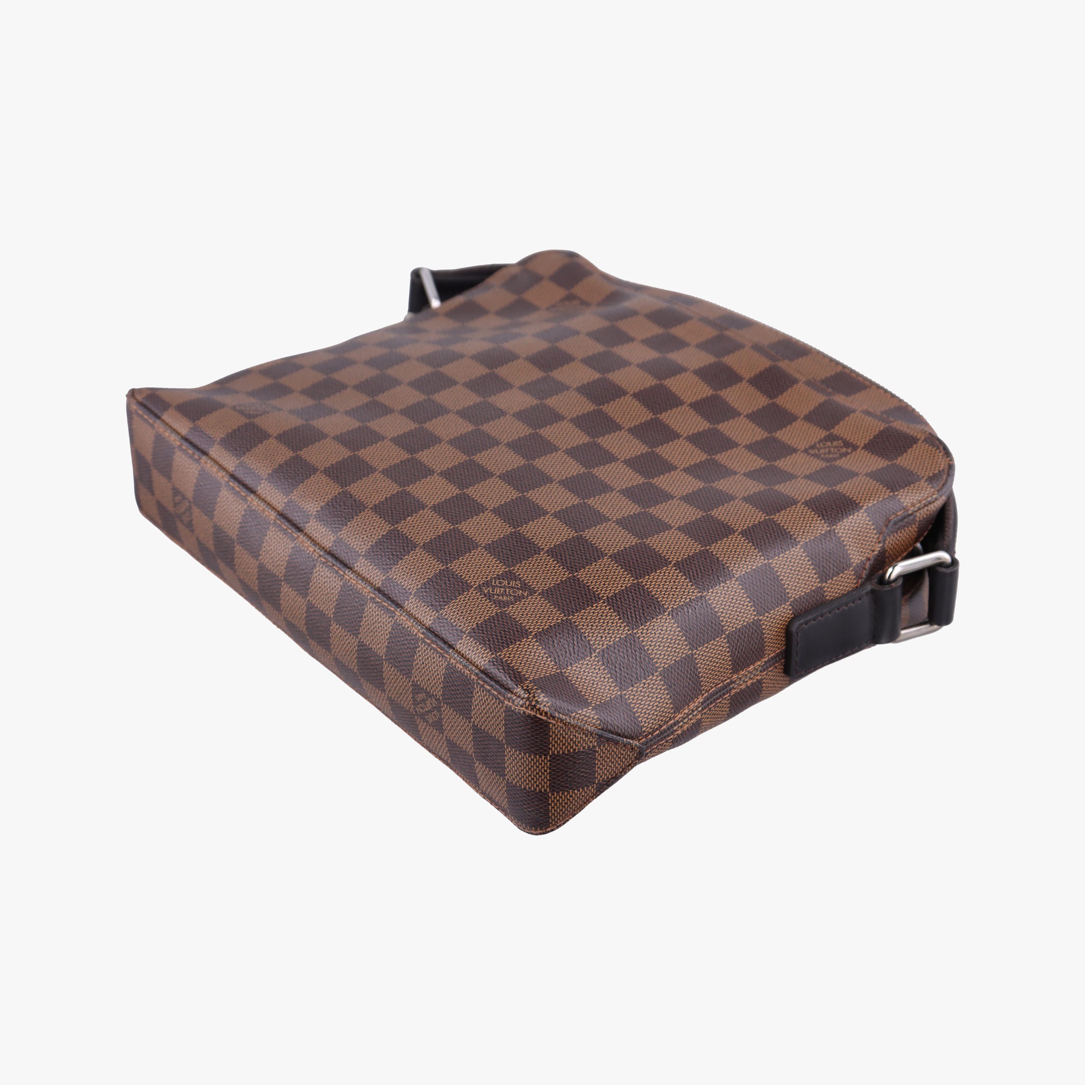 Pre-owned Louis Vuitton Jake messenger PM EBENE Damier Canvas N41568 shoulderbag | stylenewstar
