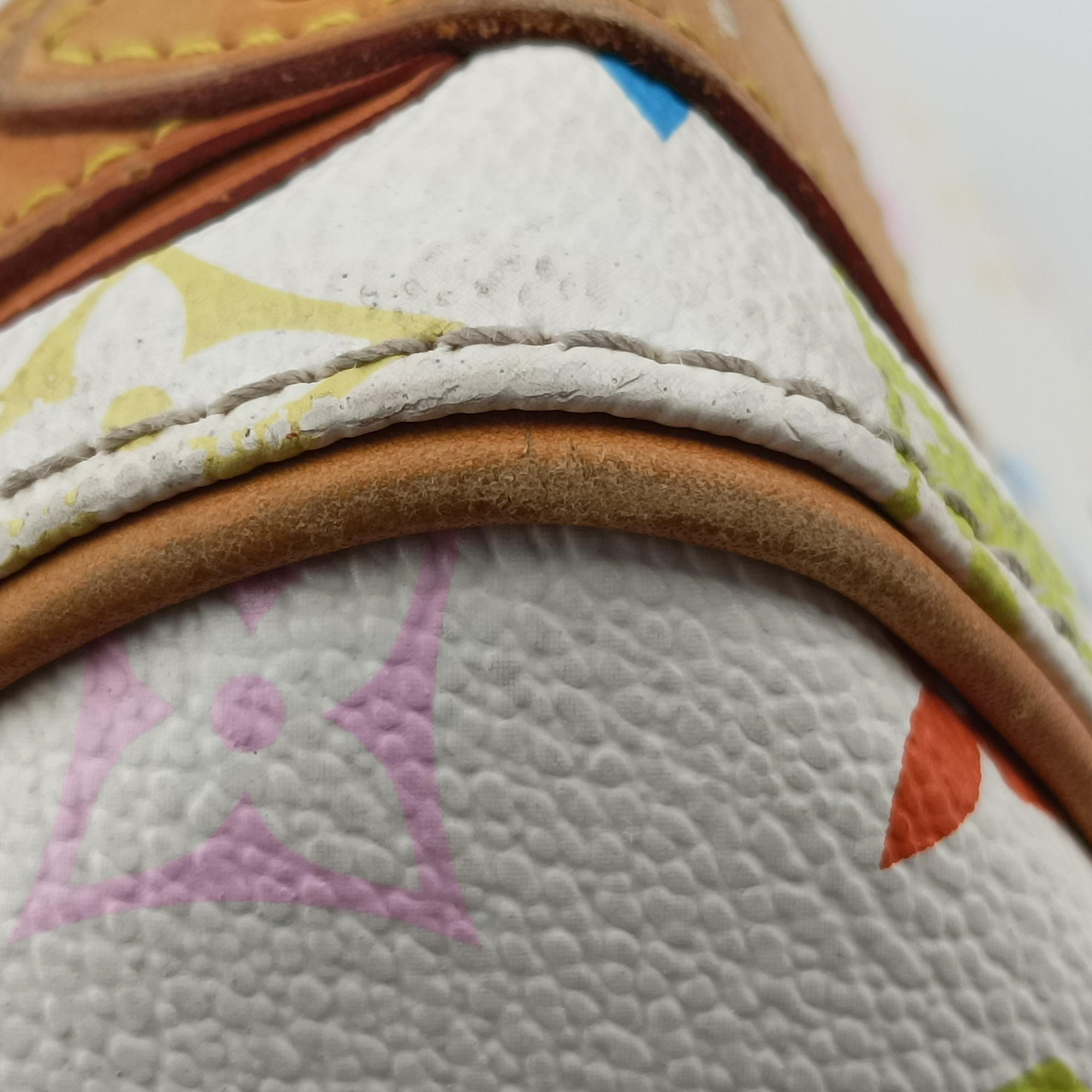 Secondhand Louis Vuitton PRISCILLA white Monogram Multicolor M40096 handbag | stylenewstar