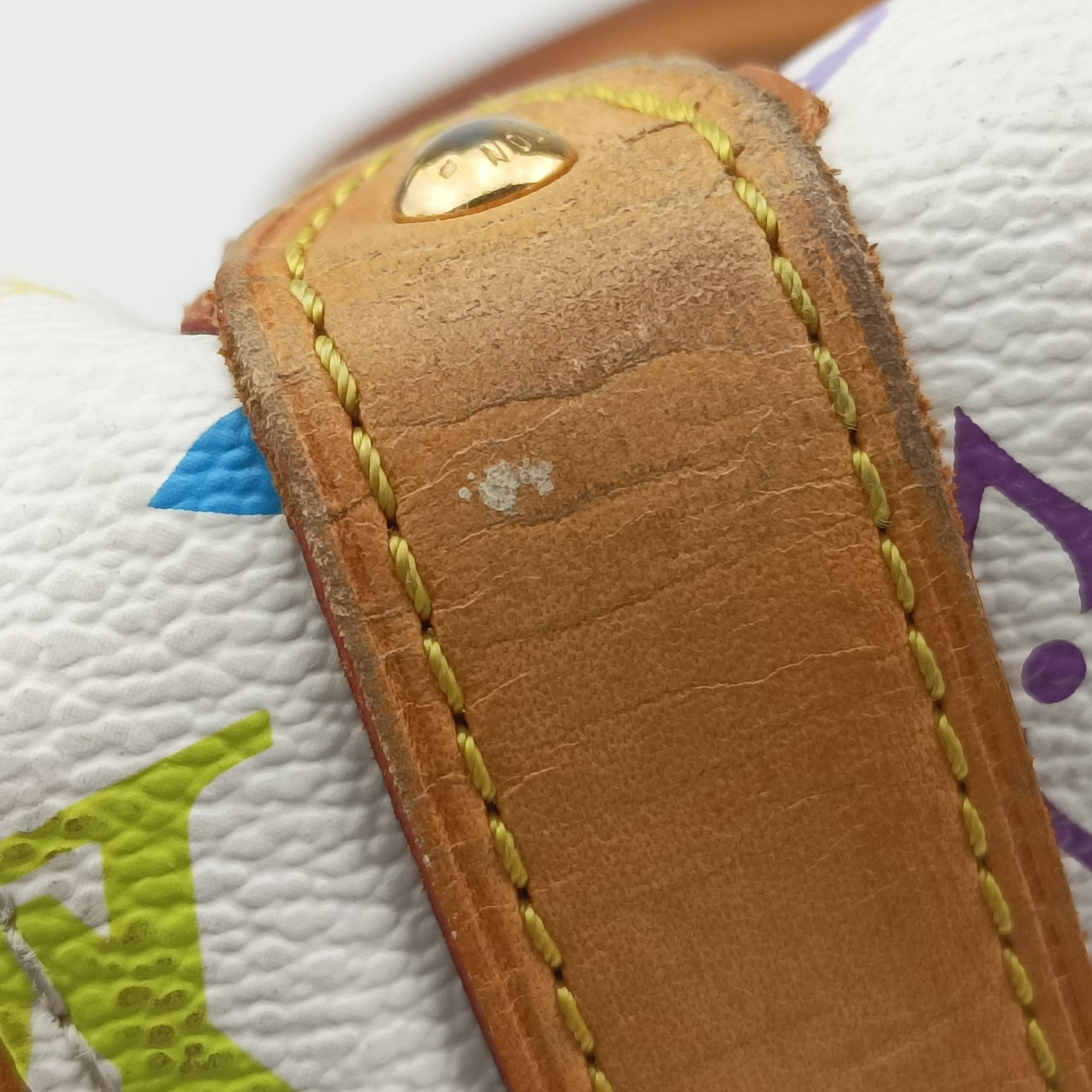 Secondhand Louis Vuitton PRISCILLA white Monogram Multicolor M40096 handbag | stylenewstar