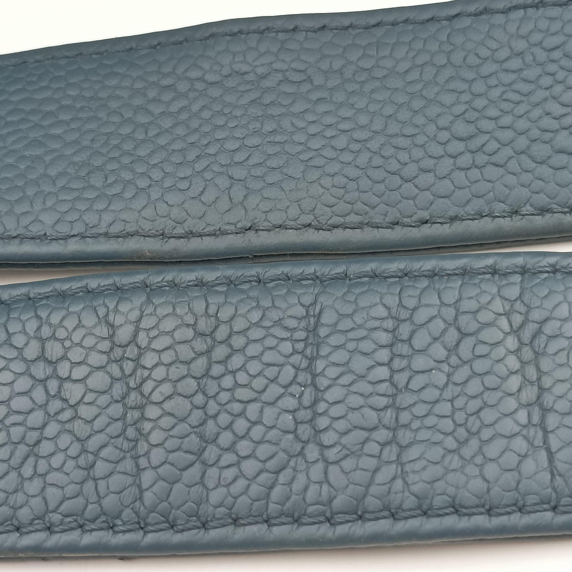 Secondhand Chanel Matelasse Cocomark GST Blue caviar skin A50995 shoulderbag | stylenewstar