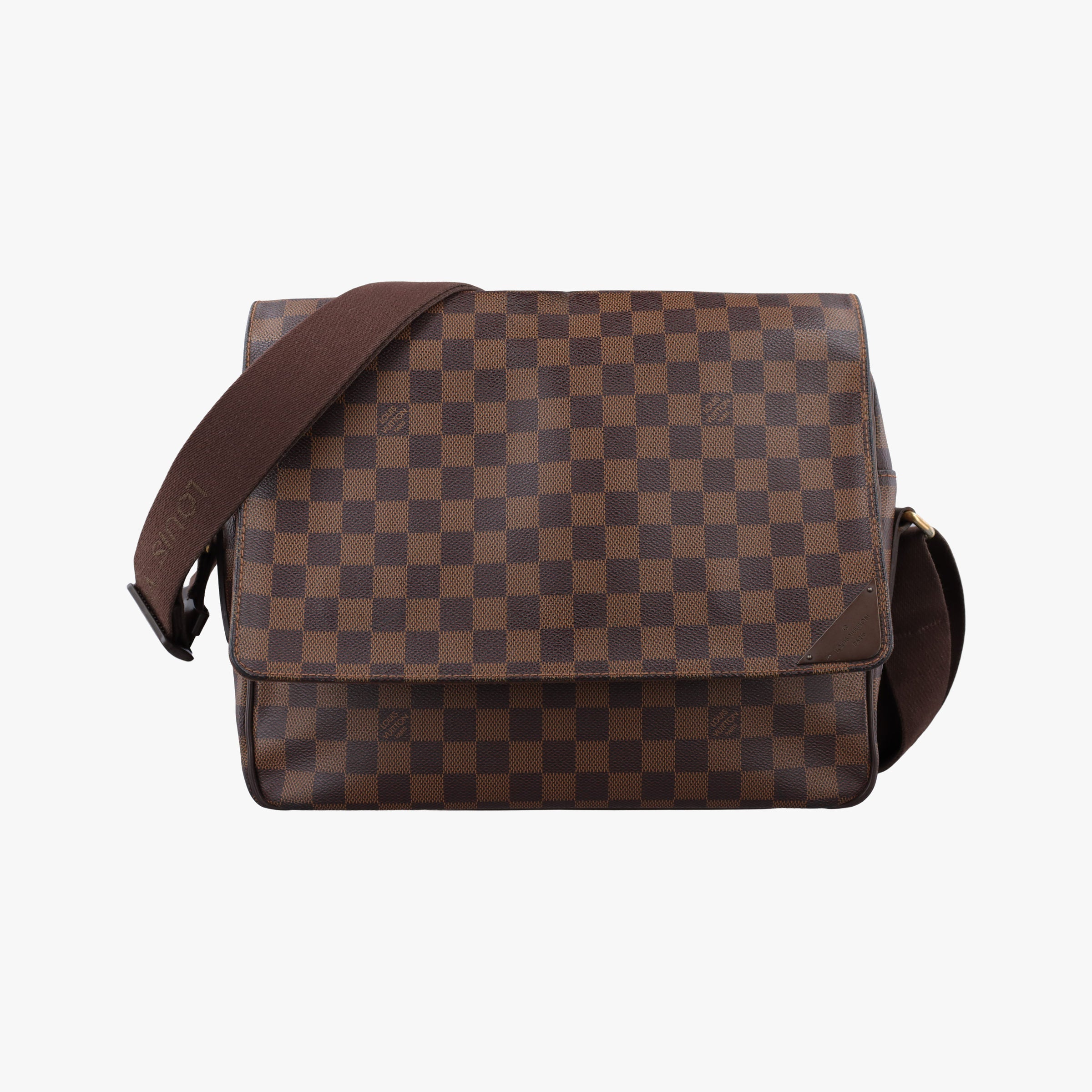 Vintage Louis Vuitton SHELTON MM EBENE Damier Canvas N41149 shoulderbag | stylenewstar