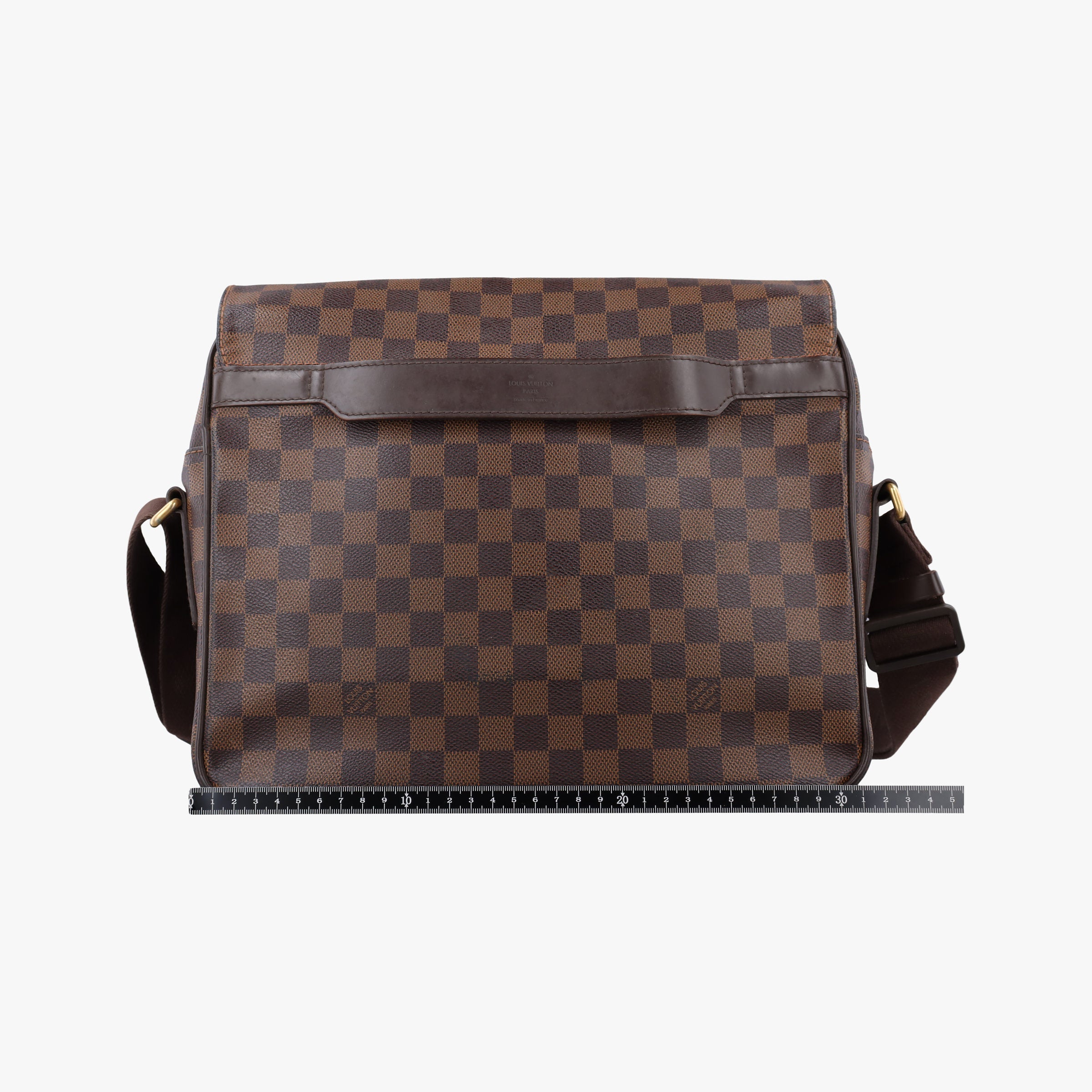 Vintage Louis Vuitton SHELTON MM EBENE Damier Canvas N41149 shoulderbag | stylenewstar