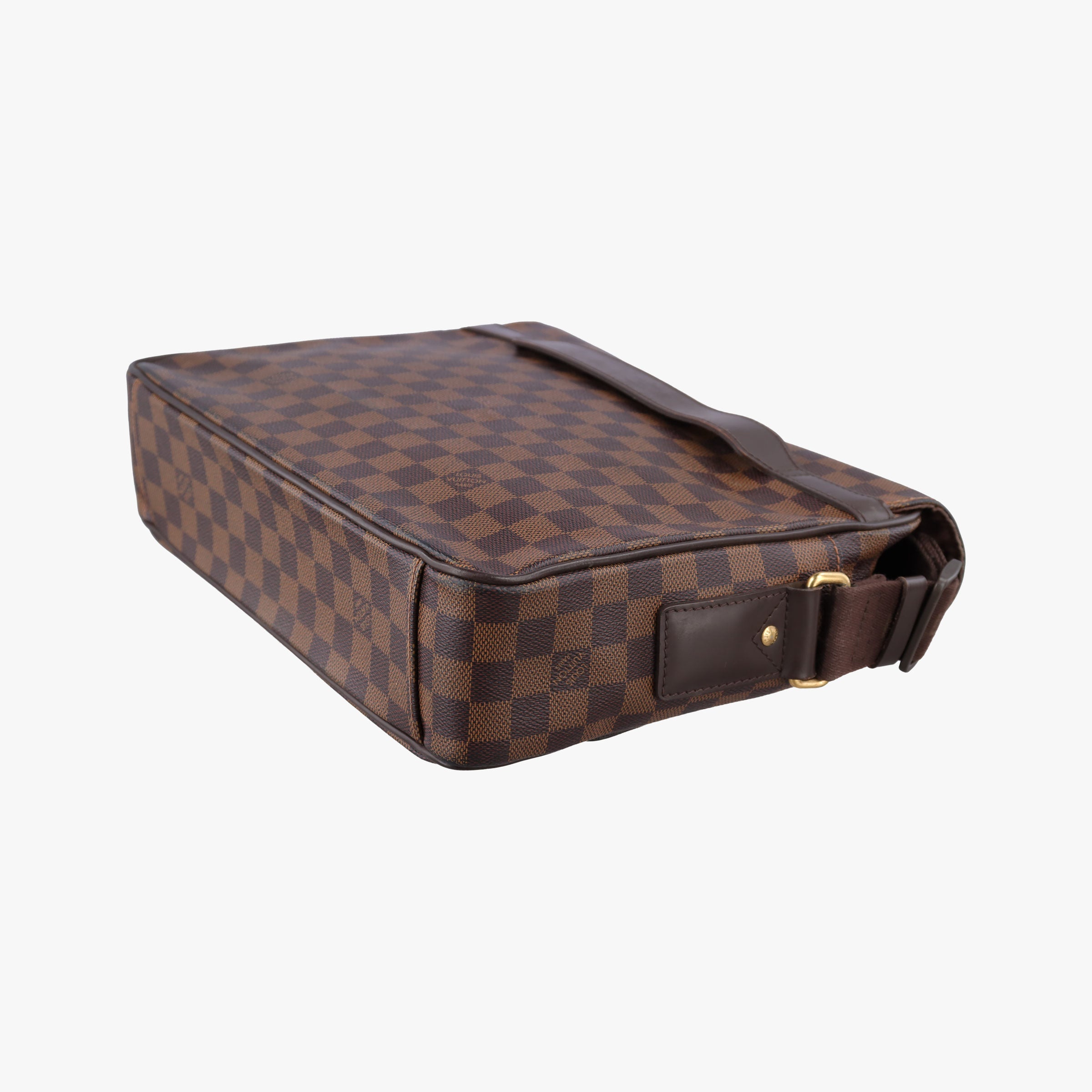 Vintage Louis Vuitton SHELTON MM EBENE Damier Canvas N41149 shoulderbag | stylenewstar