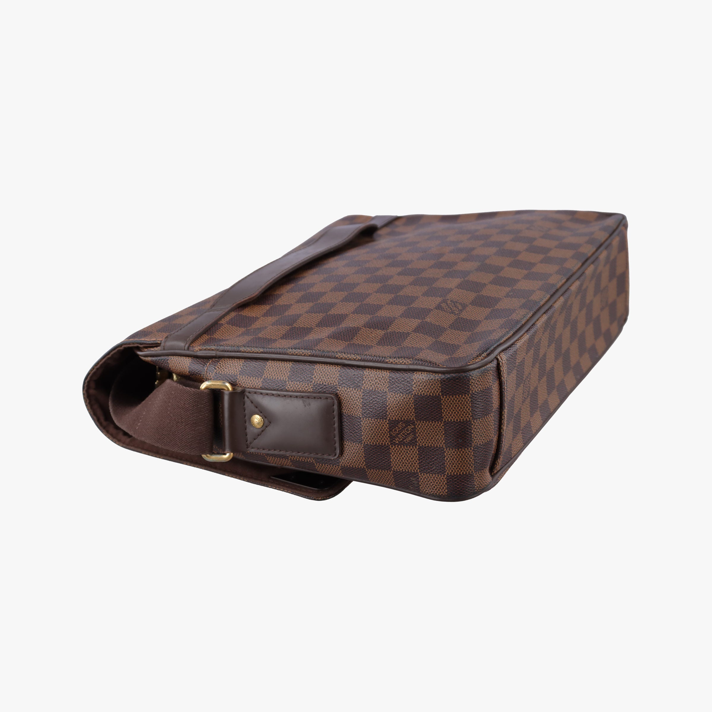 Vintage Louis Vuitton SHELTON MM EBENE Damier Canvas N41149 shoulderbag | stylenewstar