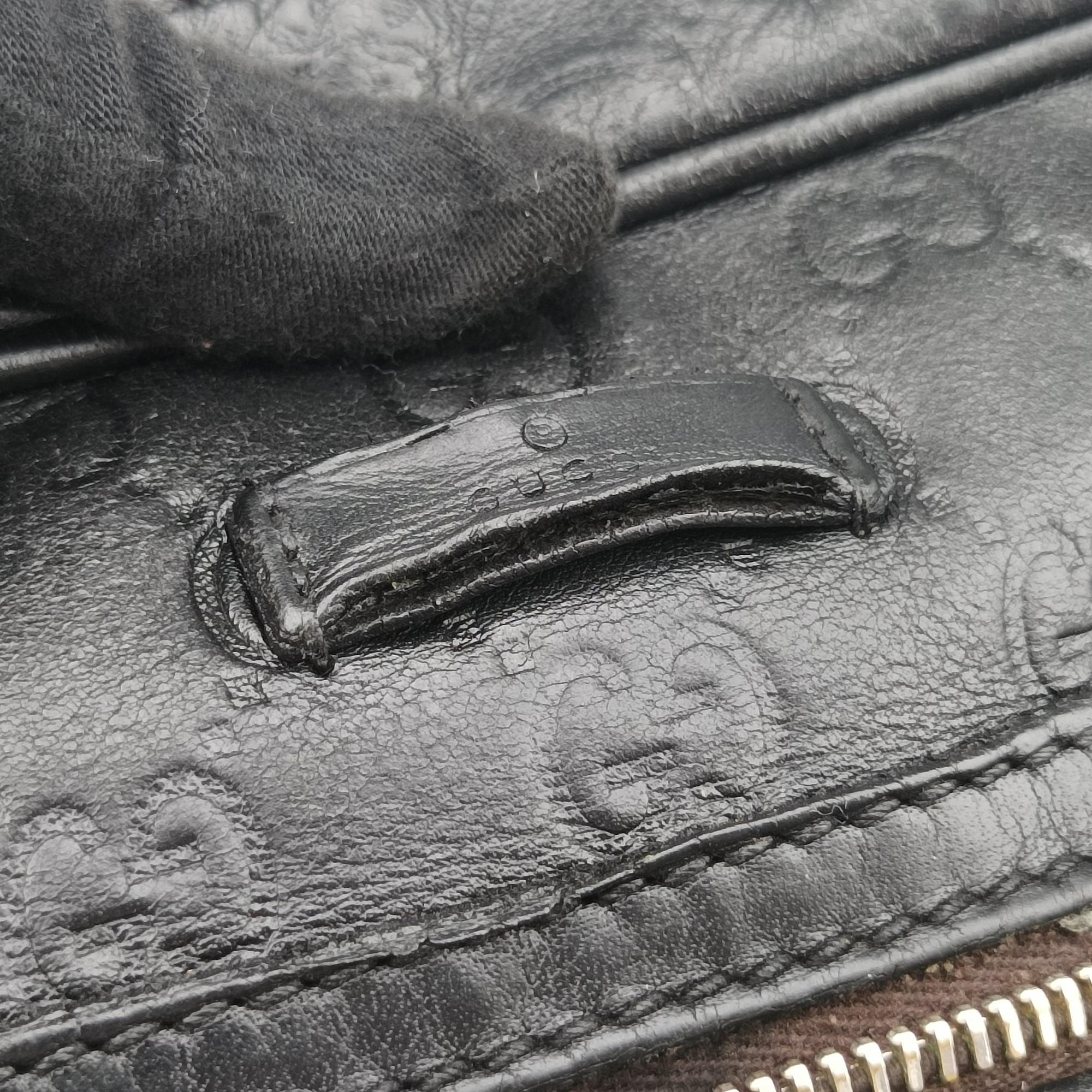Pre-owned Gucci GG Imprime Messenger Black Leather 201448 shoulderbag | stylenewstar