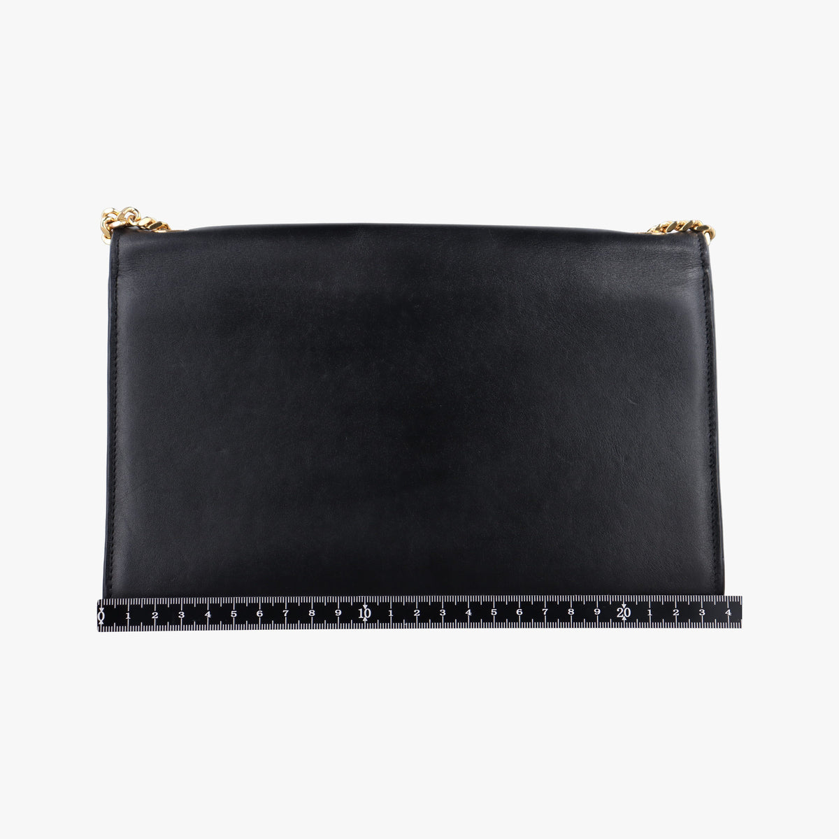 Pre-owned Yves Saint Laurent KATE Black Leather 354119 shoulderbag | stylenewstar