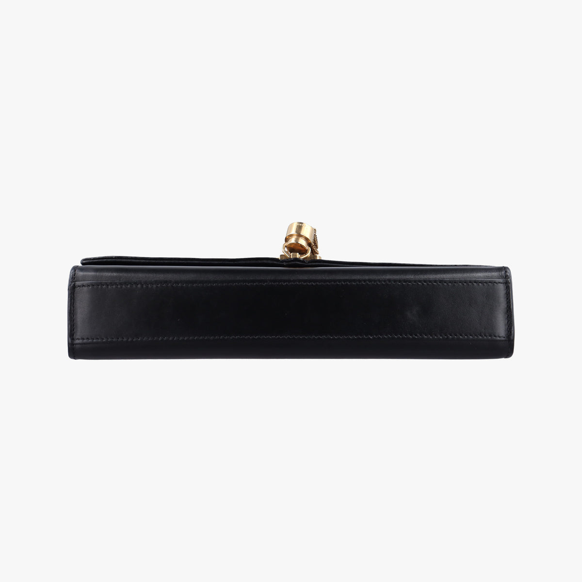 Pre-owned Yves Saint Laurent KATE Black Leather 354119 shoulderbag | stylenewstar