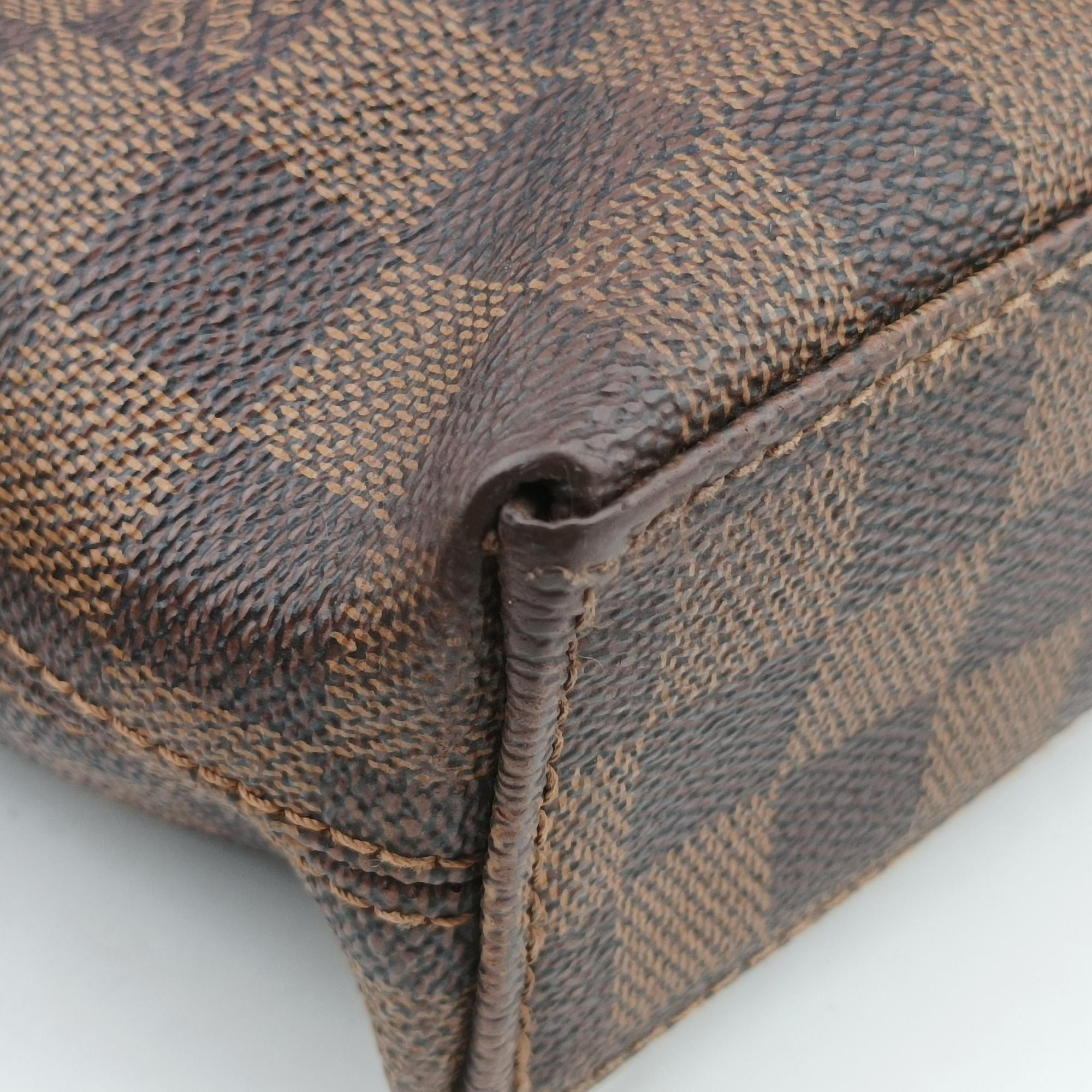 Secondhand Louis Vuitton Porte-Documents Jour EBENE Damier Canvas N42242 handbag | stylenewstar
