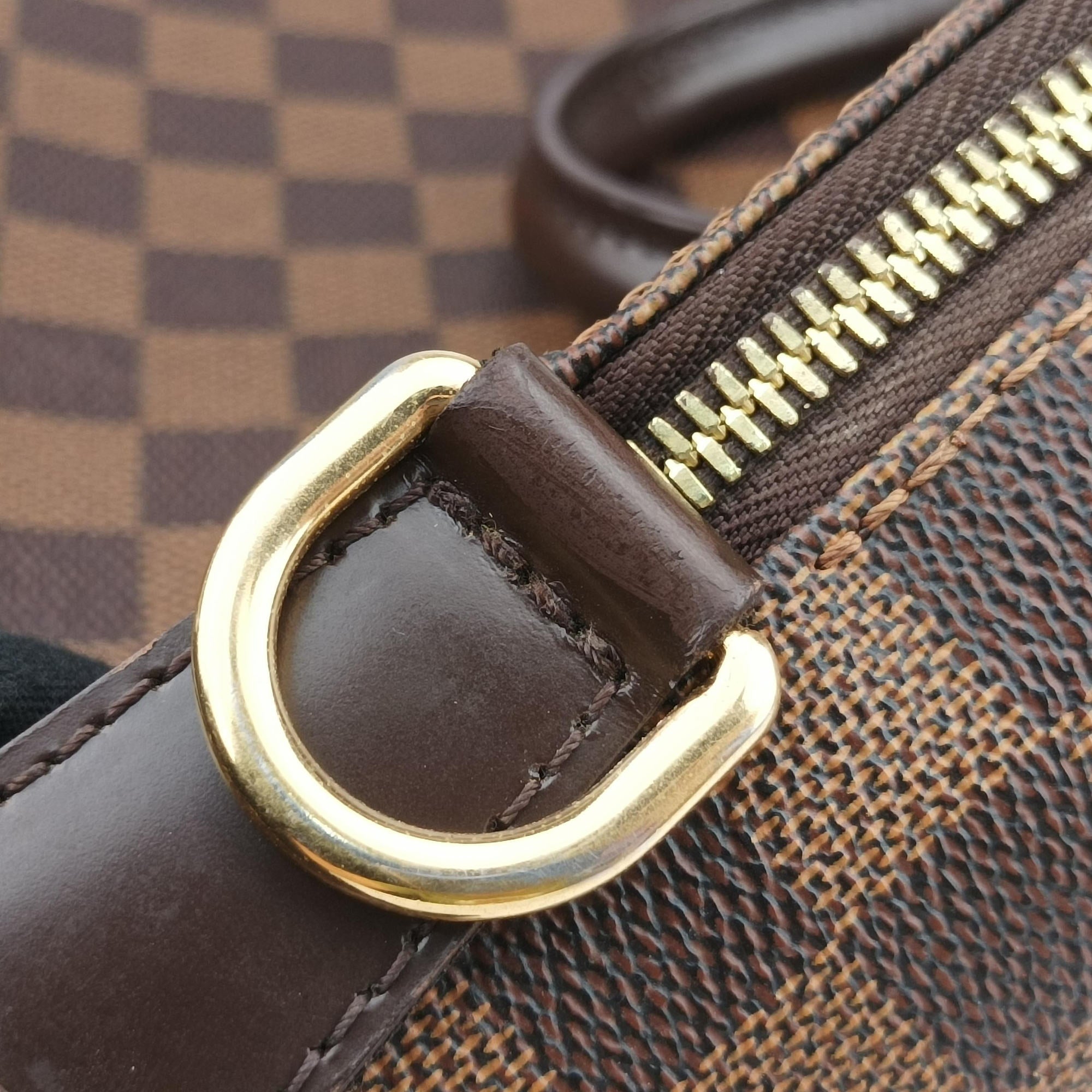 Secondhand Louis Vuitton Porte-Documents Jour EBENE Damier Canvas N42242 handbag | stylenewstar