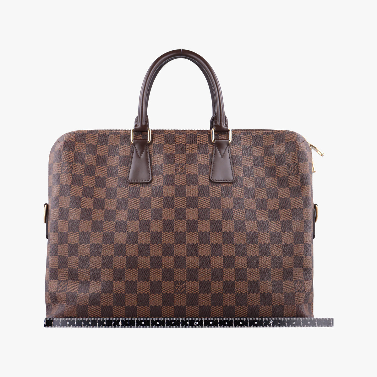 Secondhand Louis Vuitton Porte-Documents Jour EBENE Damier Canvas N42242 handbag | stylenewstar