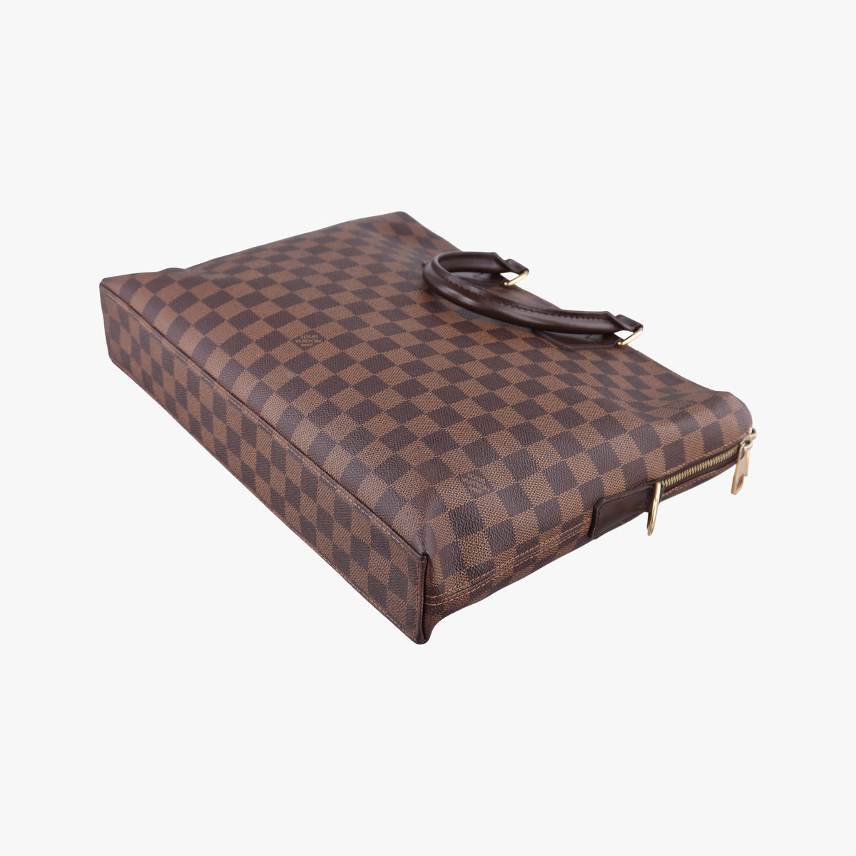 Secondhand Louis Vuitton Porte-Documents Jour EBENE Damier Canvas N42242 handbag | stylenewstar