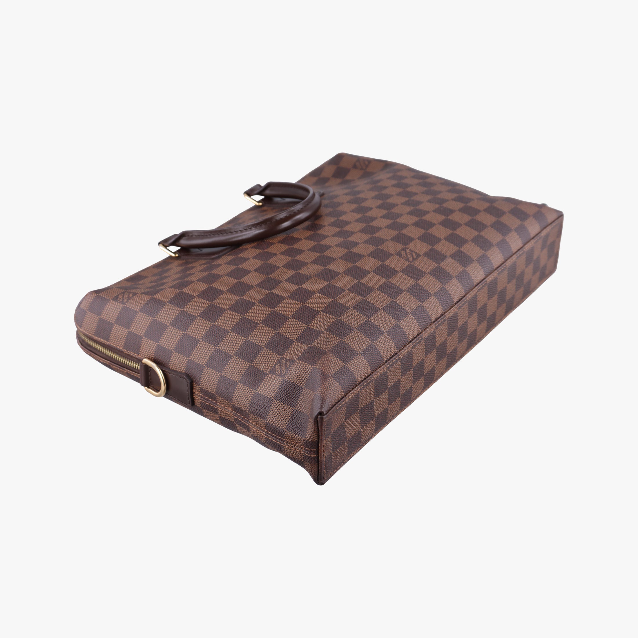 Secondhand Louis Vuitton Porte-Documents Jour EBENE Damier Canvas N42242 handbag | stylenewstar