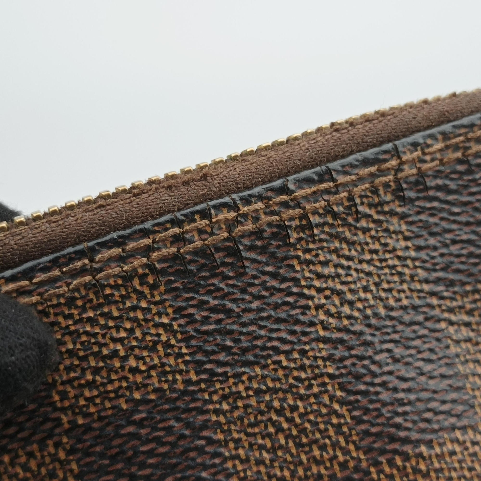Pre-owned Louis Vuitton Alma　PM EBENE Damier Canvas N51131 handbag | stylenewstar