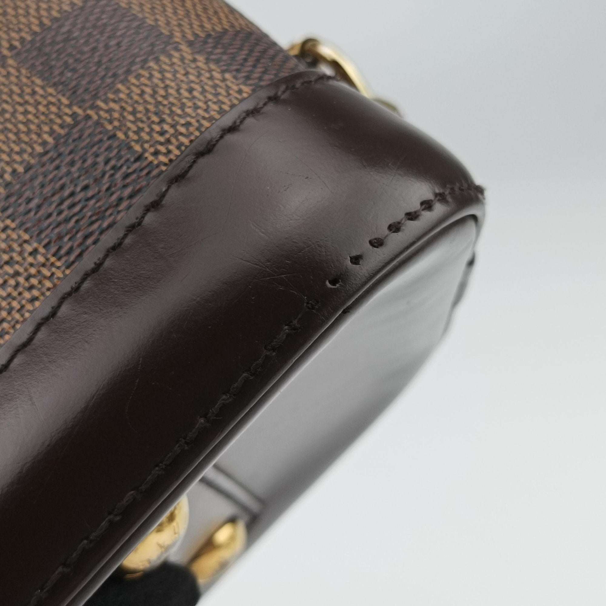Pre-owned Louis Vuitton Alma　PM EBENE Damier Canvas N51131 handbag | stylenewstar