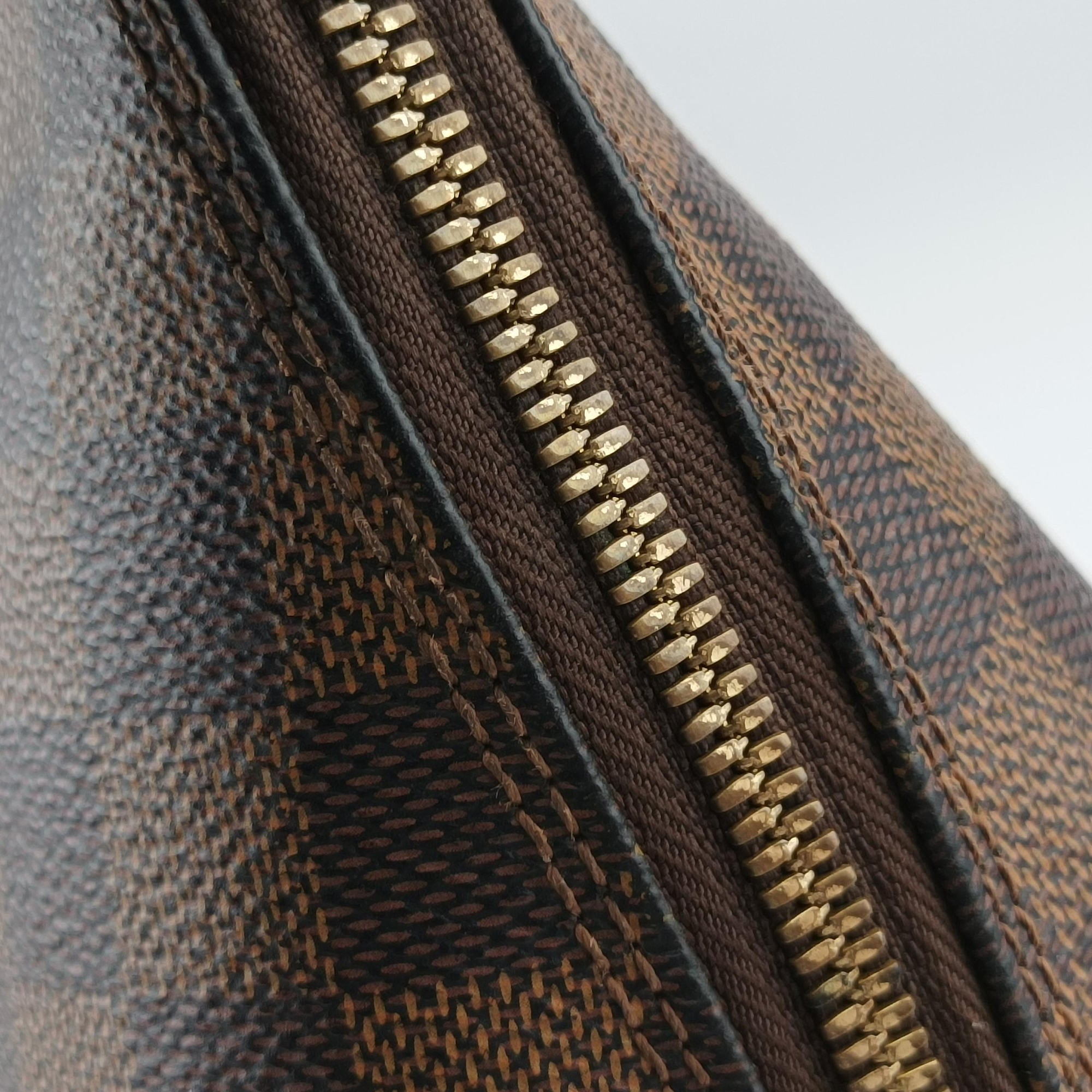 Pre-owned Louis Vuitton Alma　PM EBENE Damier Canvas N51131 handbag | stylenewstar