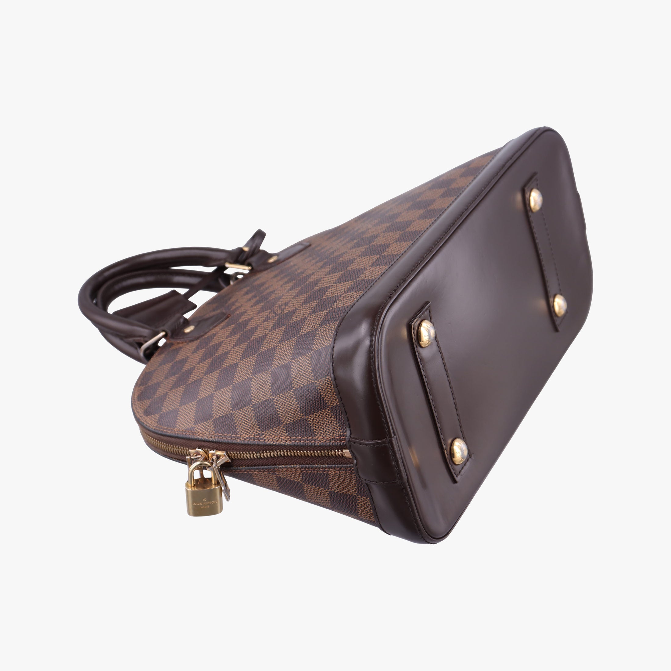 Pre-owned Louis Vuitton Alma　PM EBENE Damier Canvas N51131 handbag | stylenewstar