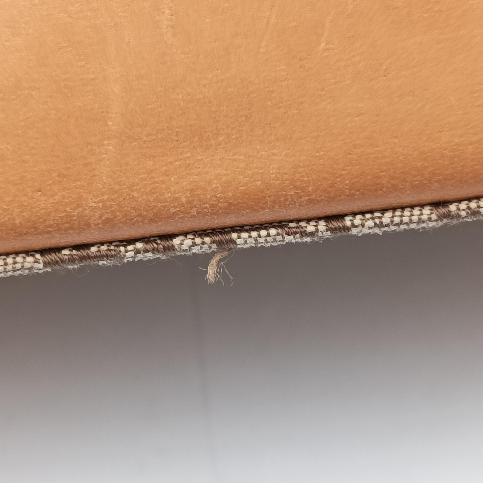 Pre-owned Christian Dior Street Chic Trotter Beige×brown canvas×leather  handbag | stylenewstar