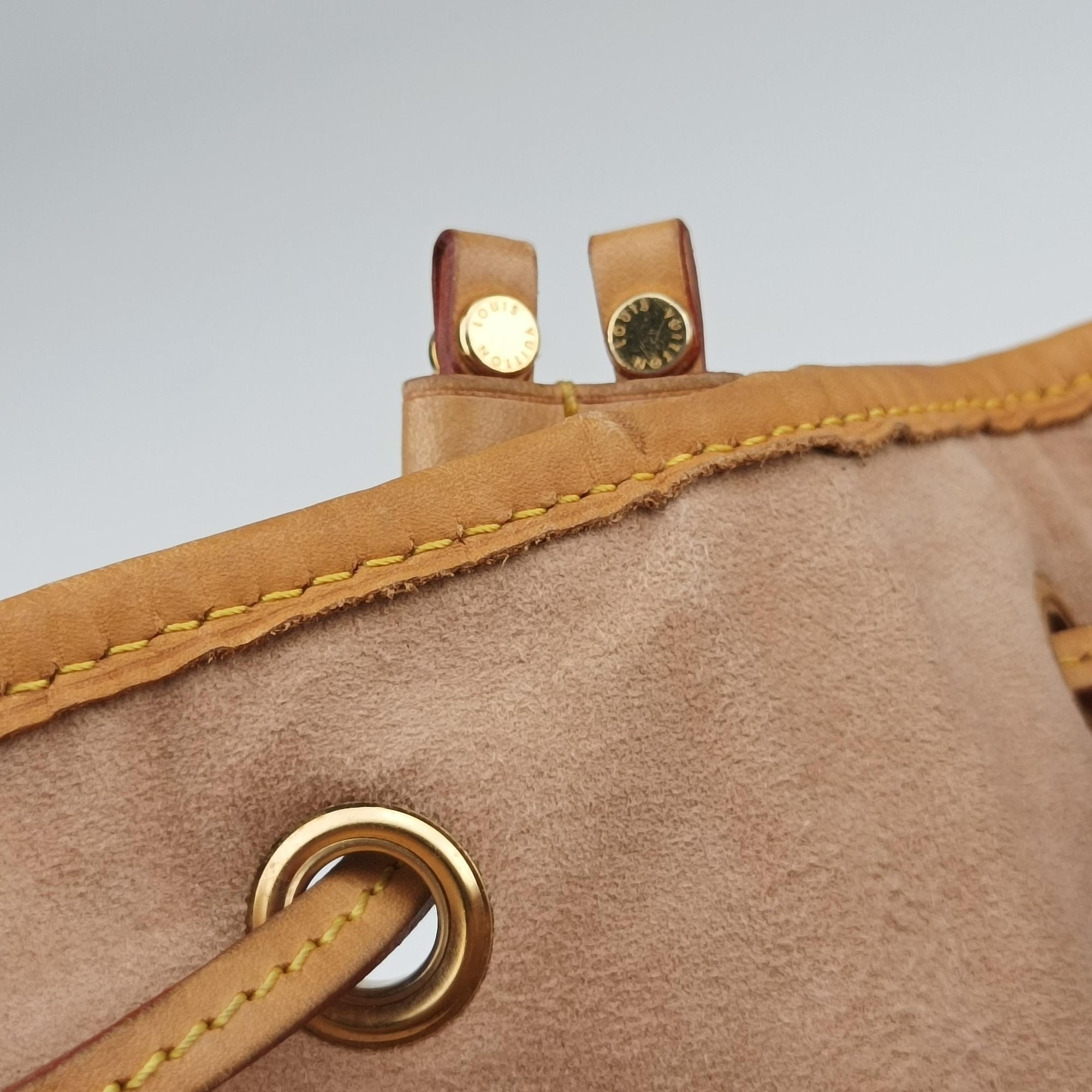 Pre-owned Louis Vuitton Neo Brown×Beige Monogram Eden M40379 shoulderbag | stylenewstar